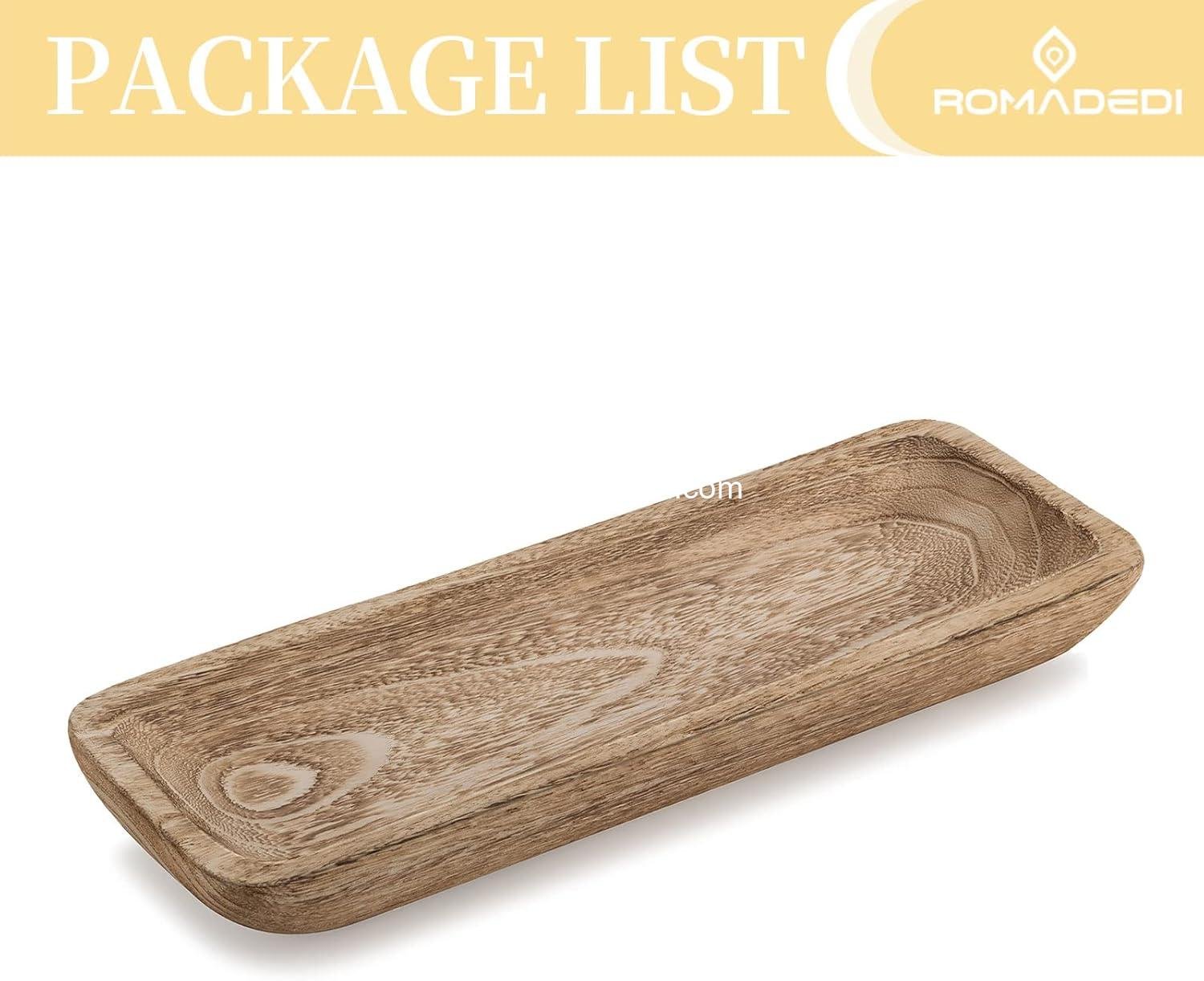 Wholesale Decorative Wooden Bowls for Home Decor, 16