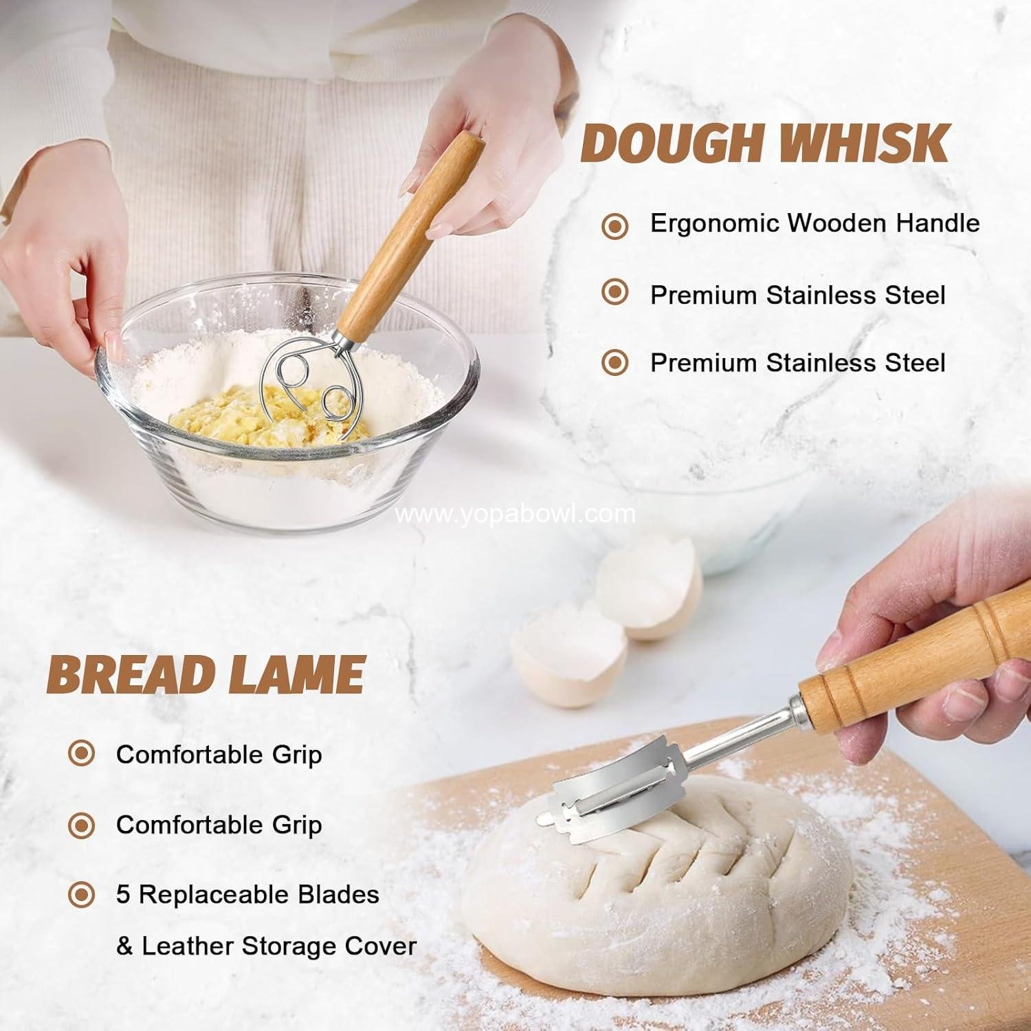 Wholesale Sourdough Proofing Basket Gift Set - 9 Wholesale Sourdough Proofing Basket Gift Set - 9