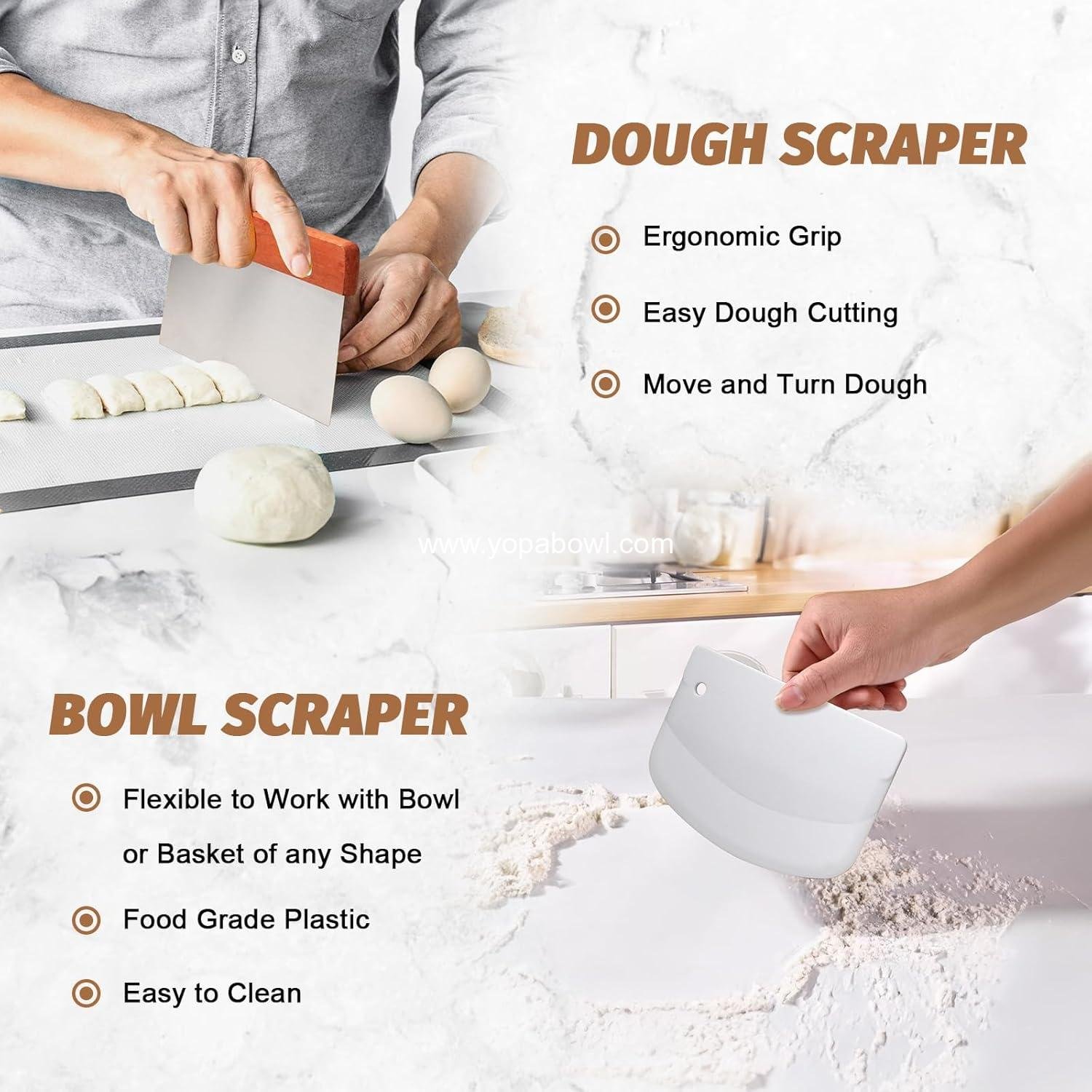 Wholesale Sourdough Proofing Basket Gift Set - 9 Wholesale Sourdough Proofing Basket Gift Set - 9