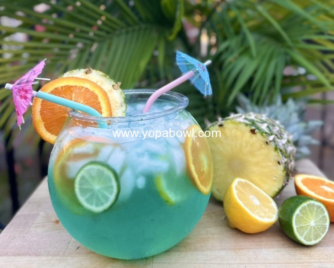 Wholesale 1 Gallon Round Fish Bowl - Crystal Clear Break-Resistant Lightweight Plastic Ideal for Betta Fish, Home Décor, and Party Drinks - Factory Wholesale 1 Gallon Round Fish Bowl - Crystal Clear Break-Resistant Lightweight Plastic Ideal for Betta Fish, Home Décor, and Party Drinks - Factory