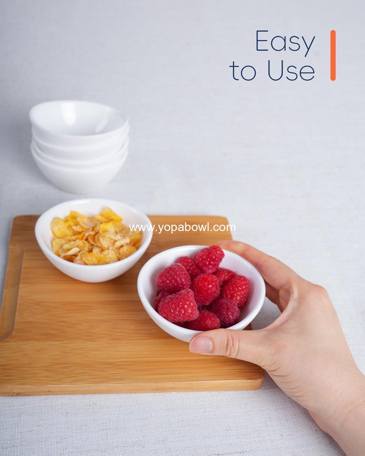 Wholesale 3 OZ White Dipping Bowl Set of 6 - Opal Glass 3.5 Inch Soy Sauce Dish, Mini Serving Bowls for Condiments, Sushi, Ketchup, BBQ, Party Factory Wholesale 3 OZ White Dipping Bowl Set of 6 - Opal Glass 3.5 Inch Soy Sauce Dish, Mini Serving Bowls for Condiments, Sushi, Ketchup, BBQ, Party Factory