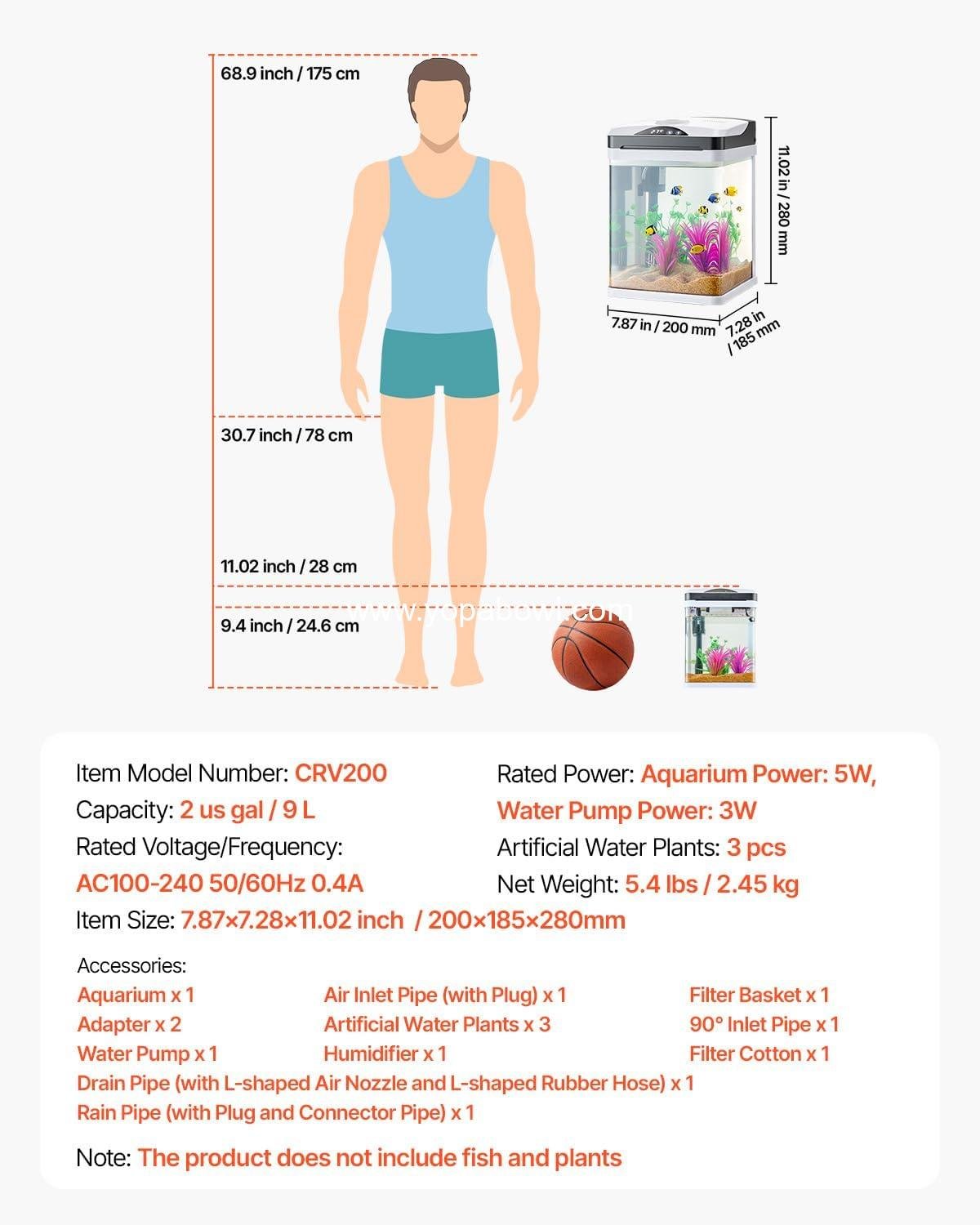 Wholesale 2 Gallon LED Square Ultra-Clear Glass Fish Tank with Temperature Monitoring and Adjustable 7 Color Lighting, Self-Cleaning System for Freshwater & Saltwater Fish, Home, Office, Pet Factory. Wholesale 2 Gallon LED Square Ultra-Clear Glass Fish Tank with Temperature Monitoring and Adjustable 7 Color Lighting, Self-Cleaning System for Freshwater & Saltwater Fish, Home, Office, Pet Factory.