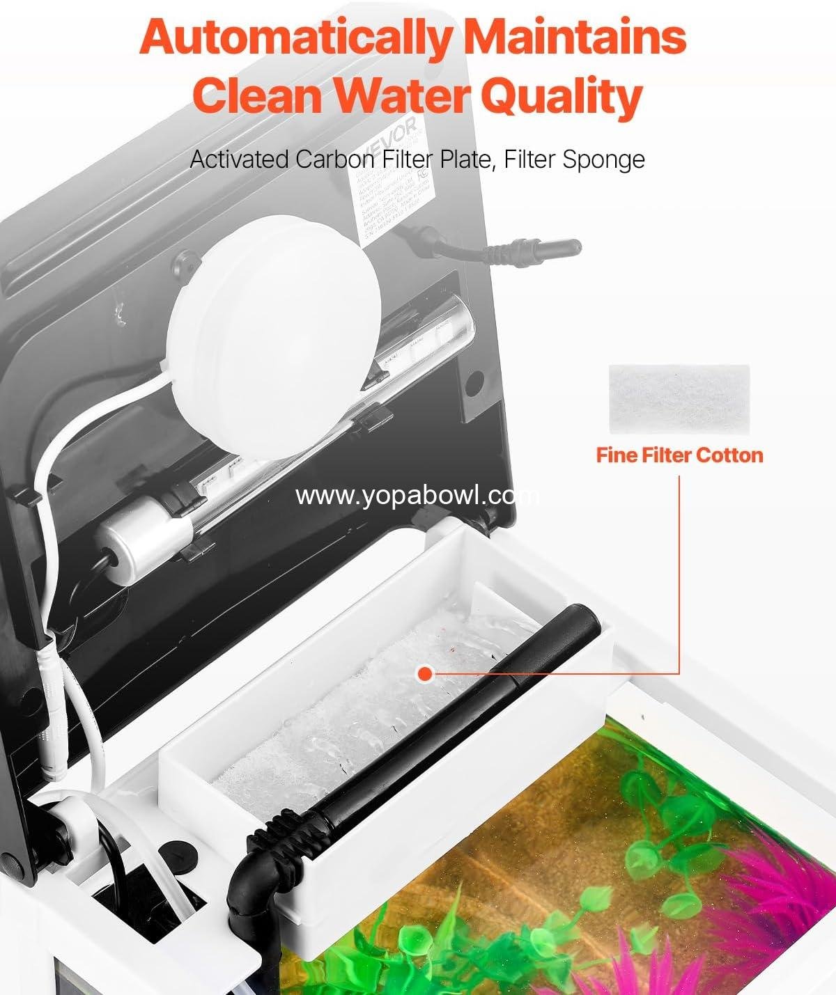 Wholesale 2 Gallon LED Square Ultra-Clear Glass Fish Tank with Temperature Monitoring and Adjustable 7 Color Lighting, Self-Cleaning System for Freshwater & Saltwater Fish, Home, Office, Pet Factory. Wholesale 2 Gallon LED Square Ultra-Clear Glass Fish Tank with Temperature Monitoring and Adjustable 7 Color Lighting, Self-Cleaning System for Freshwater & Saltwater Fish, Home, Office, Pet Factory.