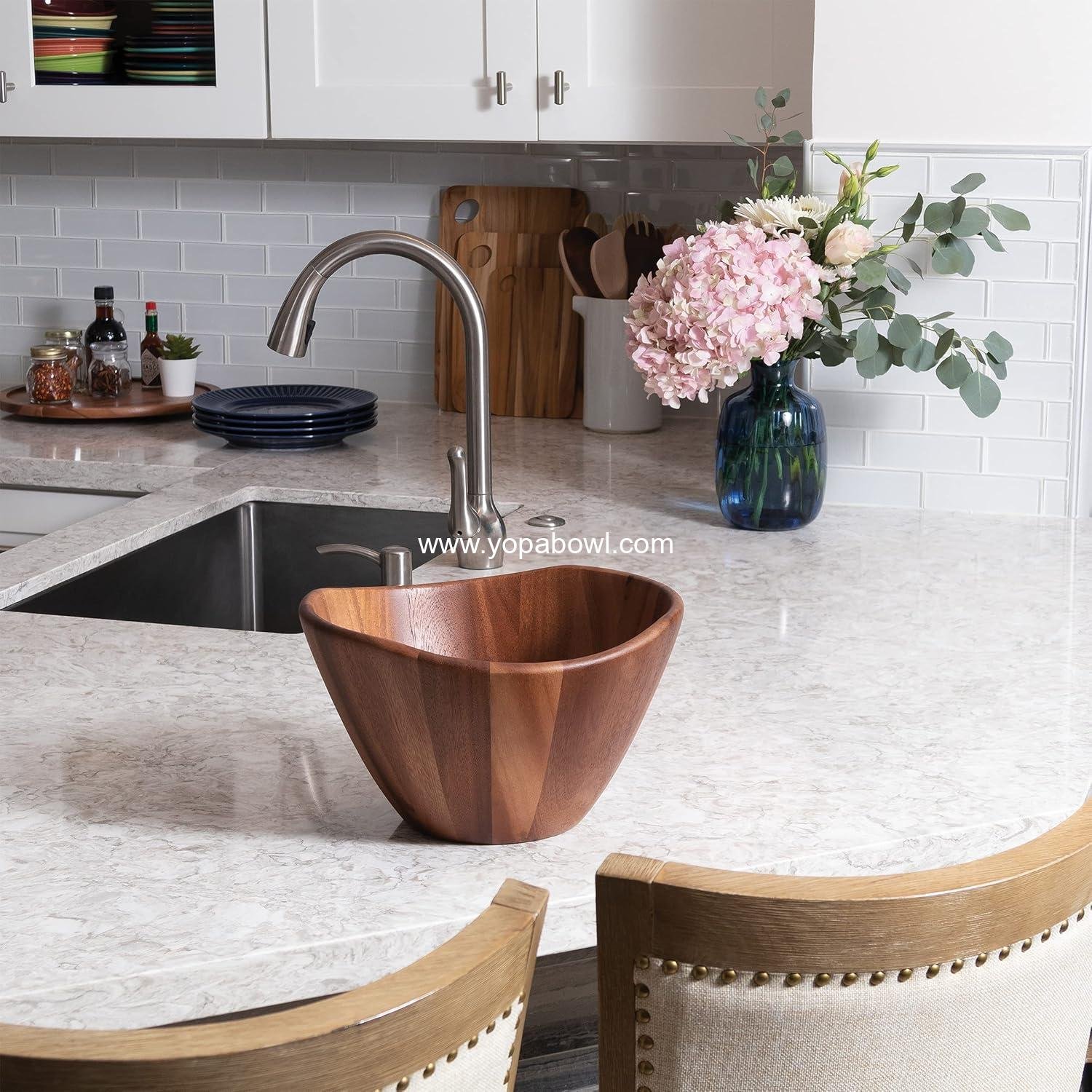 Wholesale Acacia Wave Bowl 12