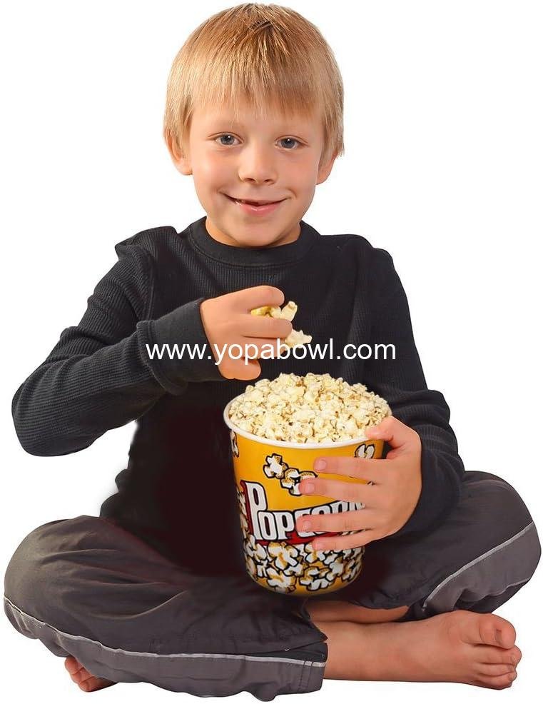 Wholesale Retro Style Plastic Popcorn Containers for Movie Night - 7