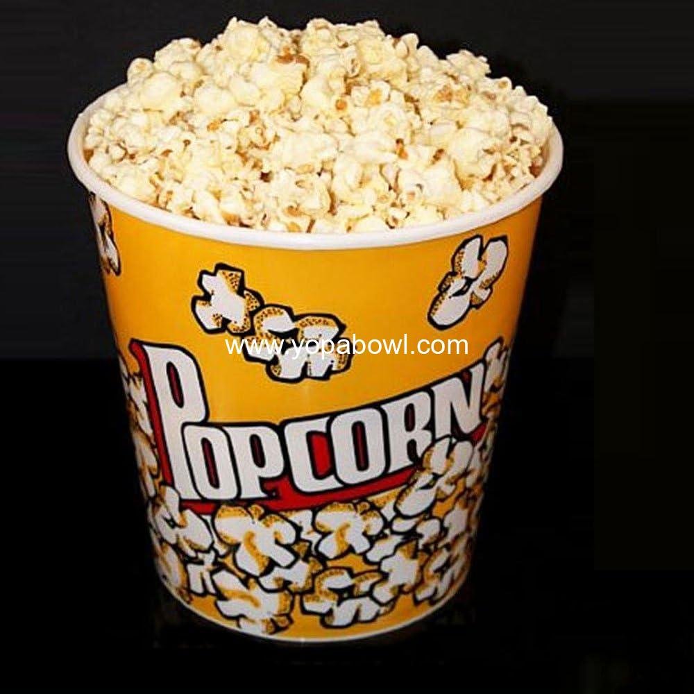 Wholesale Retro Style Plastic Popcorn Containers for Movie Night - 7