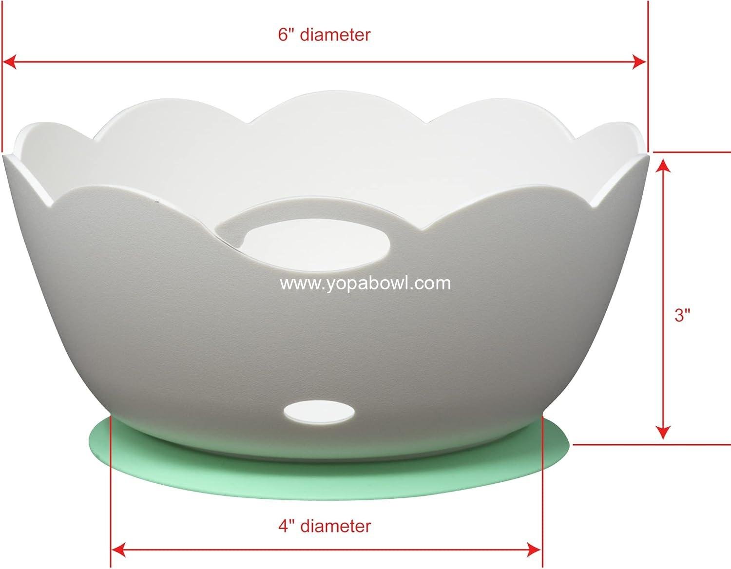 Wholesale Portable Unbreakable Yarn Bowl with Soft Rubberized Non-Slip Base - Factory Wholesale Portable Unbreakable Yarn Bowl with Soft Rubberized Non-Slip Base - Factory