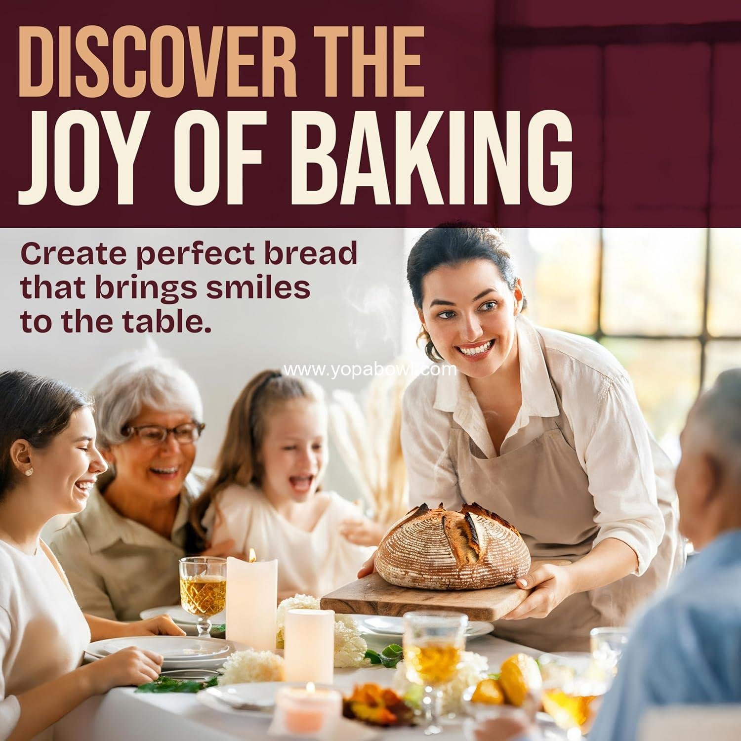 Wholesale Banneton Bread Proofing Basket, 9 Inch Round Sourdough Starter Kit, Baking Supplies and Tools, Perfect for Bread Making, Gift Set for Bakers, Factory Wholesale Banneton Bread Proofing Basket, 9 Inch Round Sourdough Starter Kit, Baking Supplies and Tools, Perfect for Bread Making, Gift Set for Bakers, Factory