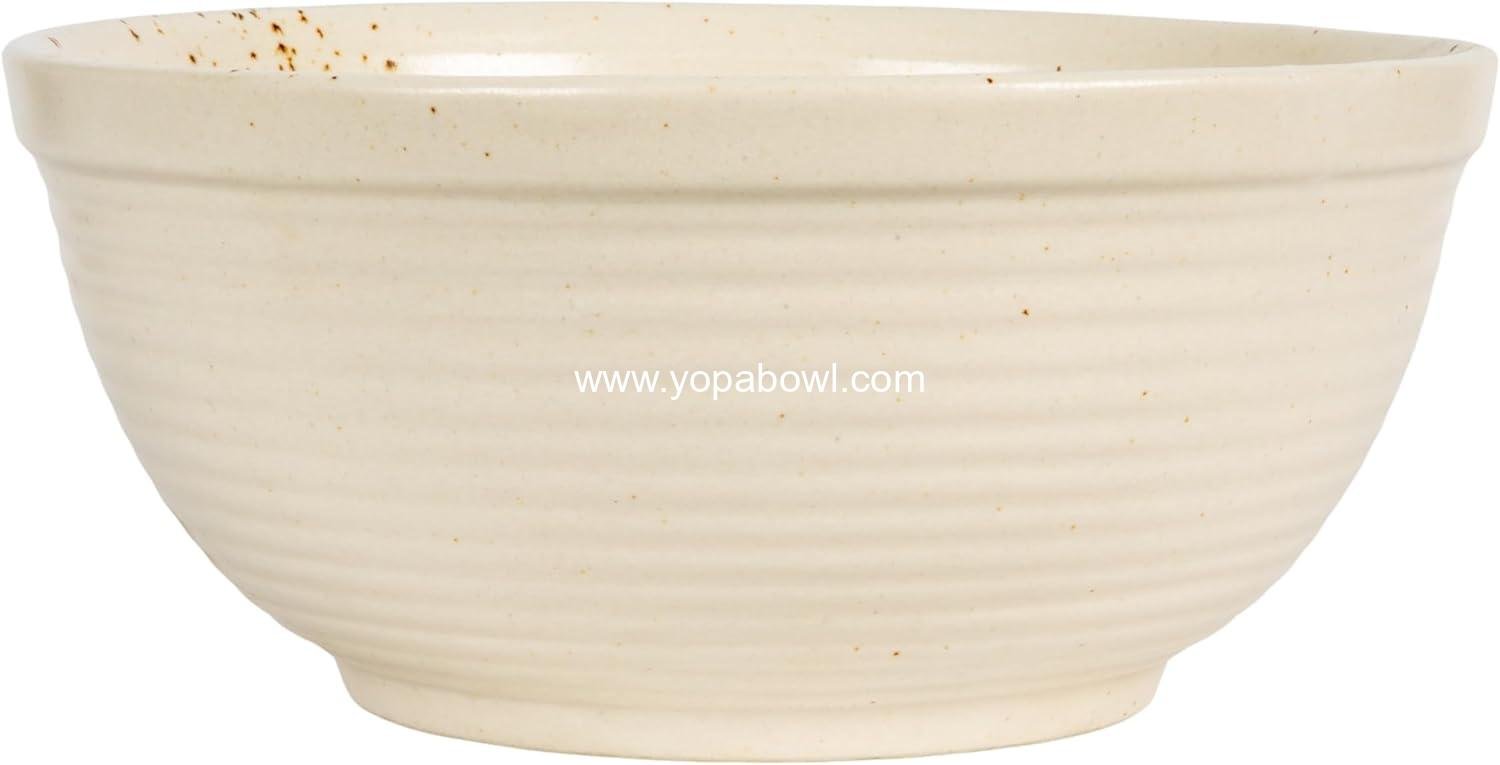 Wholesale White Speckled Stoneware Bowl - Perfect for Farmhouse Decor - Size Emphasis - Factory Wholesale White Speckled Stoneware Bowl - Perfect for Farmhouse Decor - Size Emphasis - Factory