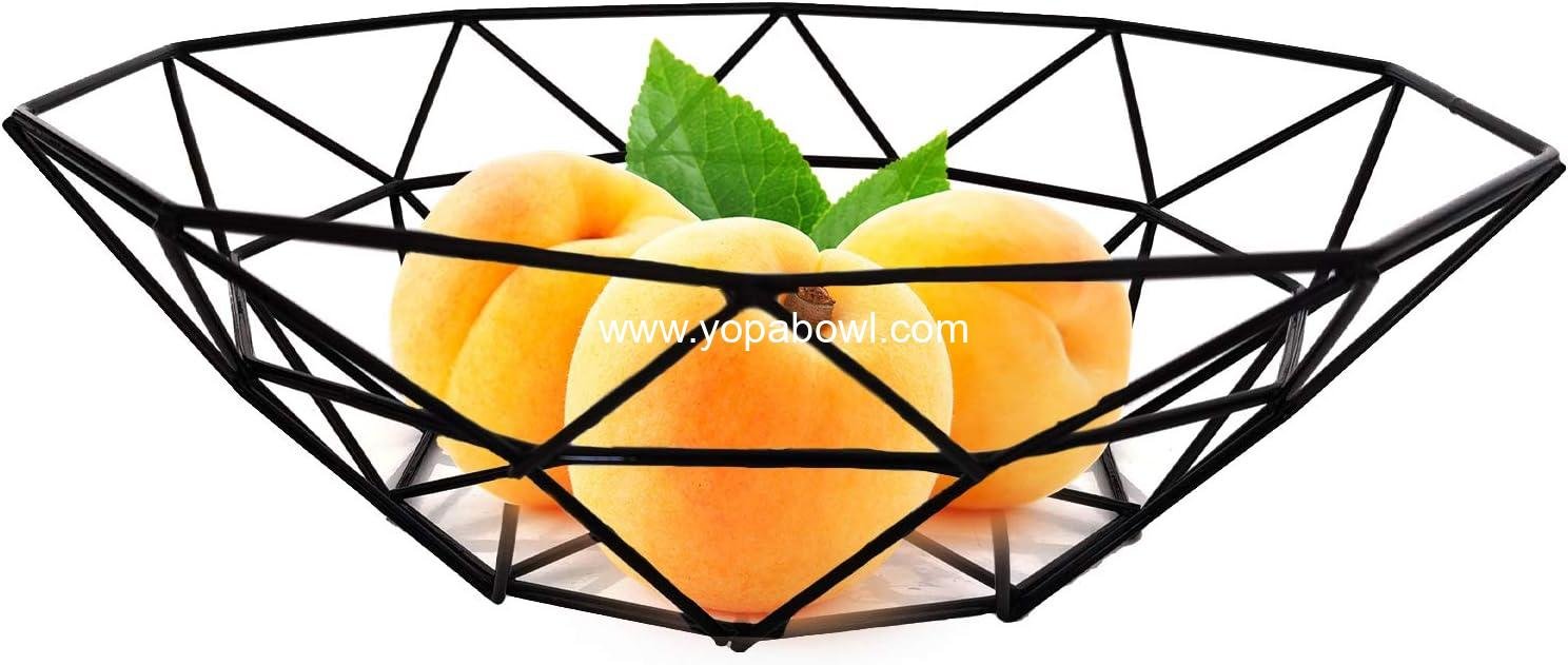Wholesale Metal Wire Fruit Bowl, Iron Arts Storage Basket for Kitchen Counter, Decorative Table Centerpiece for Vegetables, Bread, Snacks, Potpourri - Factory Wholesale Metal Wire Fruit Bowl, Iron Arts Storage Basket for Kitchen Counter, Decorative Table Centerpiece for Vegetables, Bread, Snacks, Potpourri - Factory