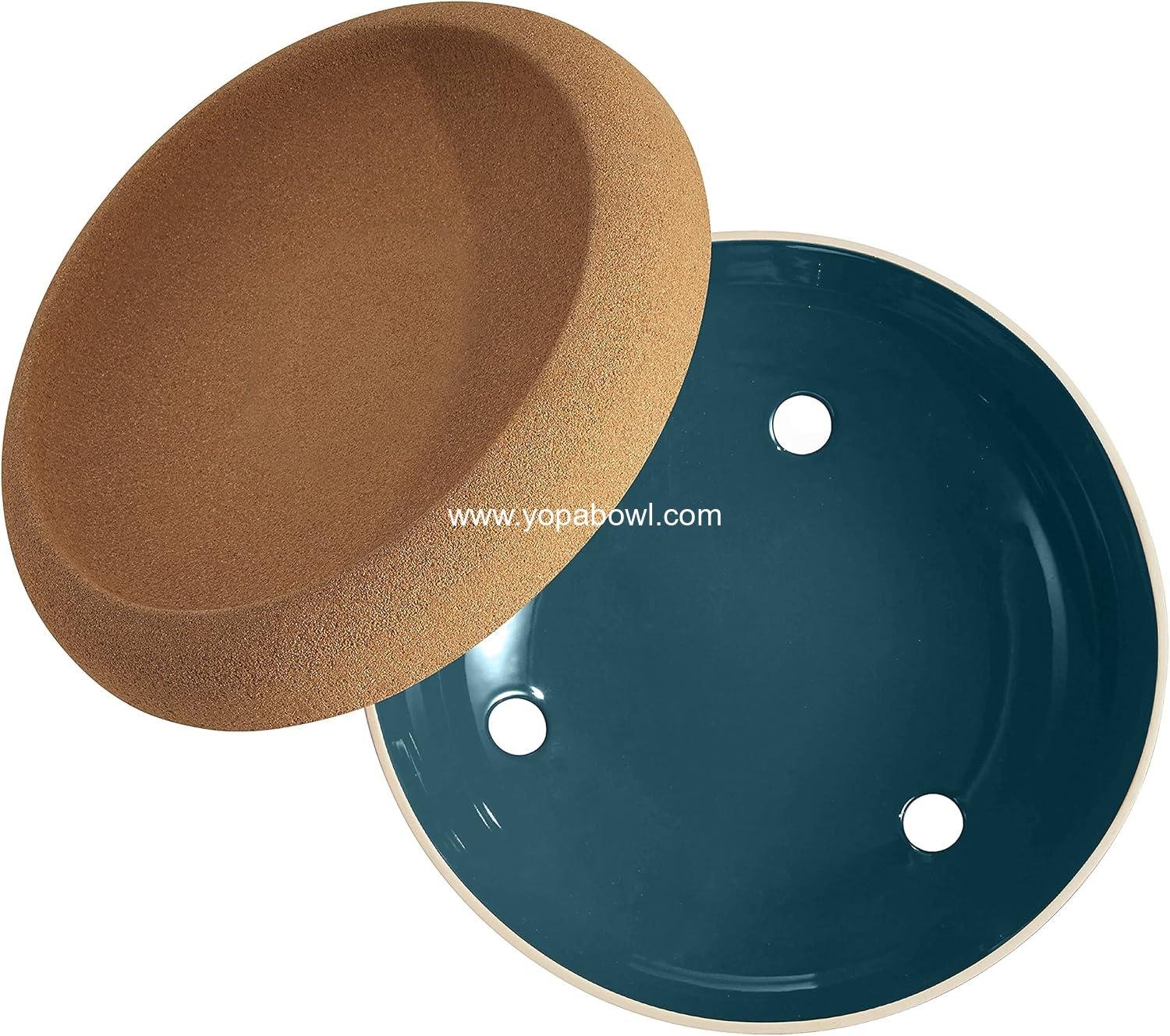 Wholesale Large Fruit & Vegetable Storage Pantry Bowl 14.1 Inch Diameter Blue Flame - Factory