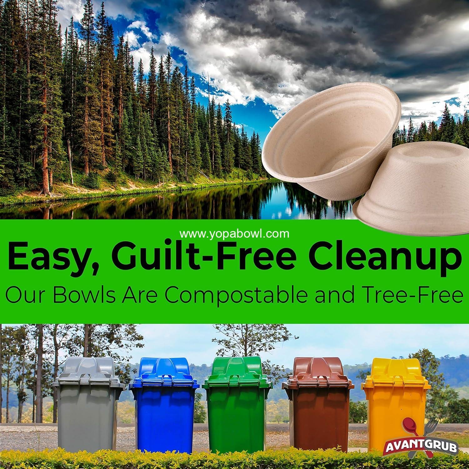 Wholesale Mini Restaurant-Grade 8 oz Bowls, Bulk 50 Pack. Ideal for Ice Cream, Chili, or Soup. Disposable, Compostable, Allergen-Free, Leakproof, and Microwave Safe for Hot or Cold Use - Factory. Wholesale Mini Restaurant-Grade 8 oz Bowls, Bulk 50 Pack. Ideal for Ice Cream, Chili, or Soup. Disposable, Compostable, Allergen-Free, Leakproof, and Microwave Safe for Hot or Cold Use - Factory.