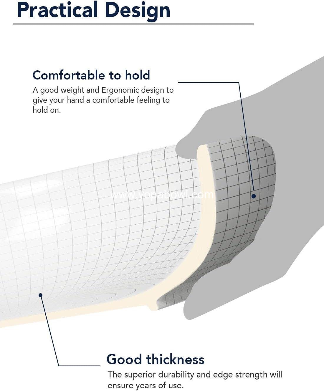 OEM 45 oz Pasta Bowls Set for Soup, Salad, Noodles, and Dinner - 8.5 Inch, Set of 4, Microwave Safe, White Factory