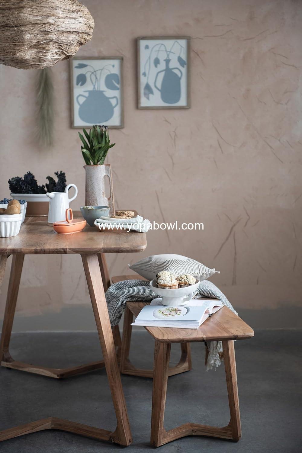 Wholesale Reactive Glaze Stoneware Bowl White - Factory Wholesale Reactive Glaze Stoneware Bowl White - Factory