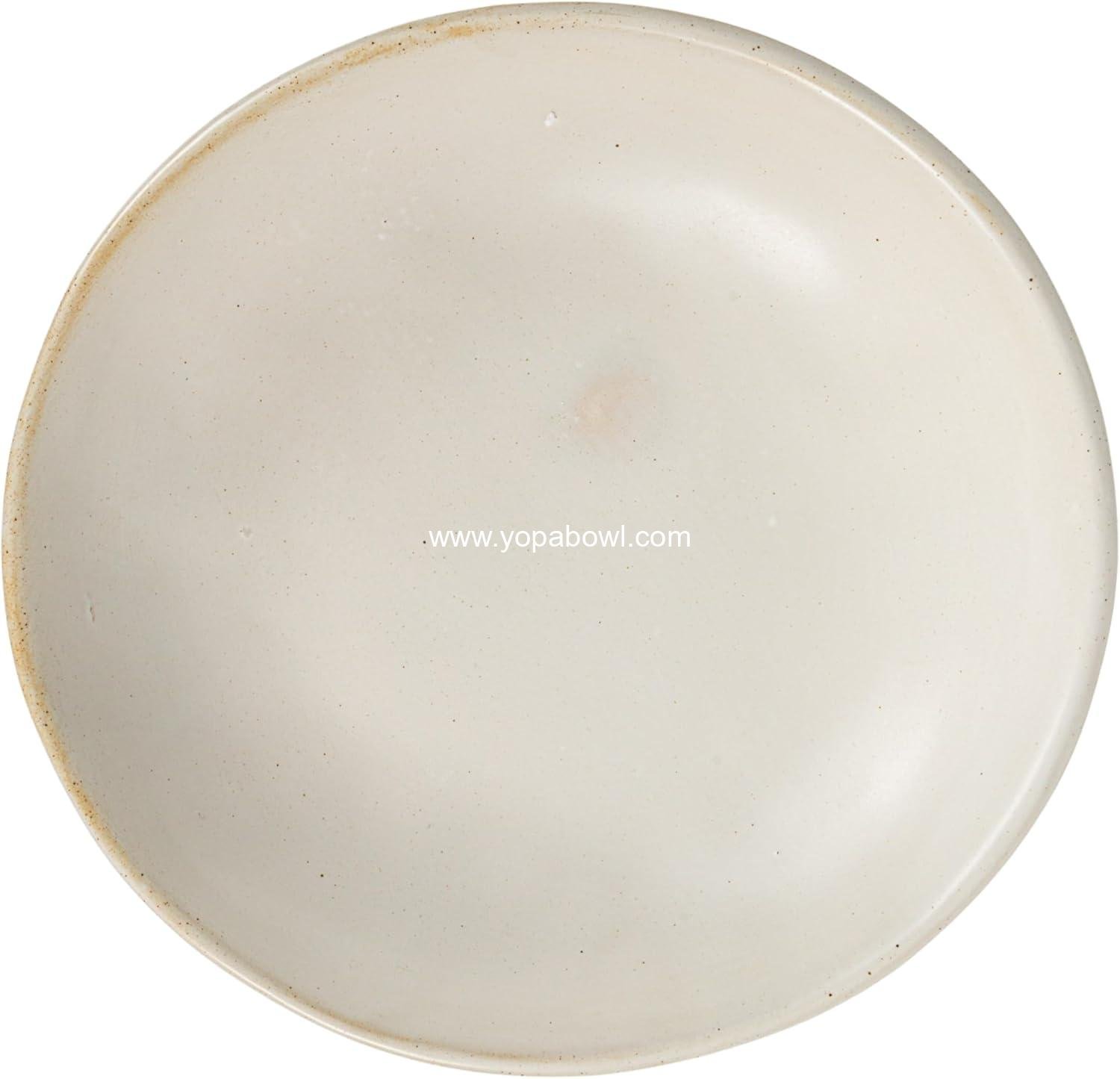 Wholesale Reactive Glaze Stoneware Bowl White - Factory Wholesale Reactive Glaze Stoneware Bowl White - Factory