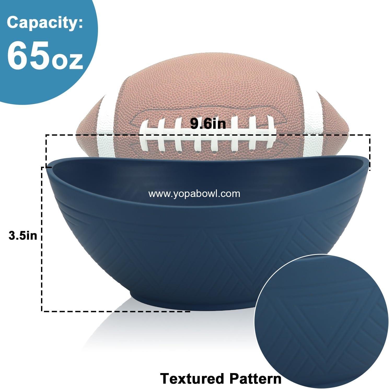 Wholesale 65 OZ Wheat Straw Bowls Set of 4 Large Unbreakable Salad Bowls Microwave & Dishwasher Safe for Salad Cereal Soup Oatmeal Multicolor Factory