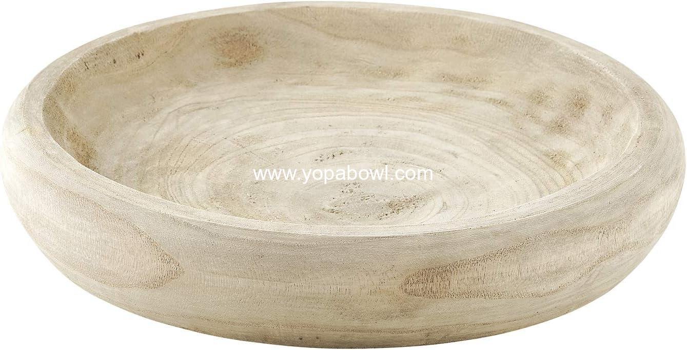 Santa Barbara Design Studio Natural - Large - Paulownia Wood Bowl