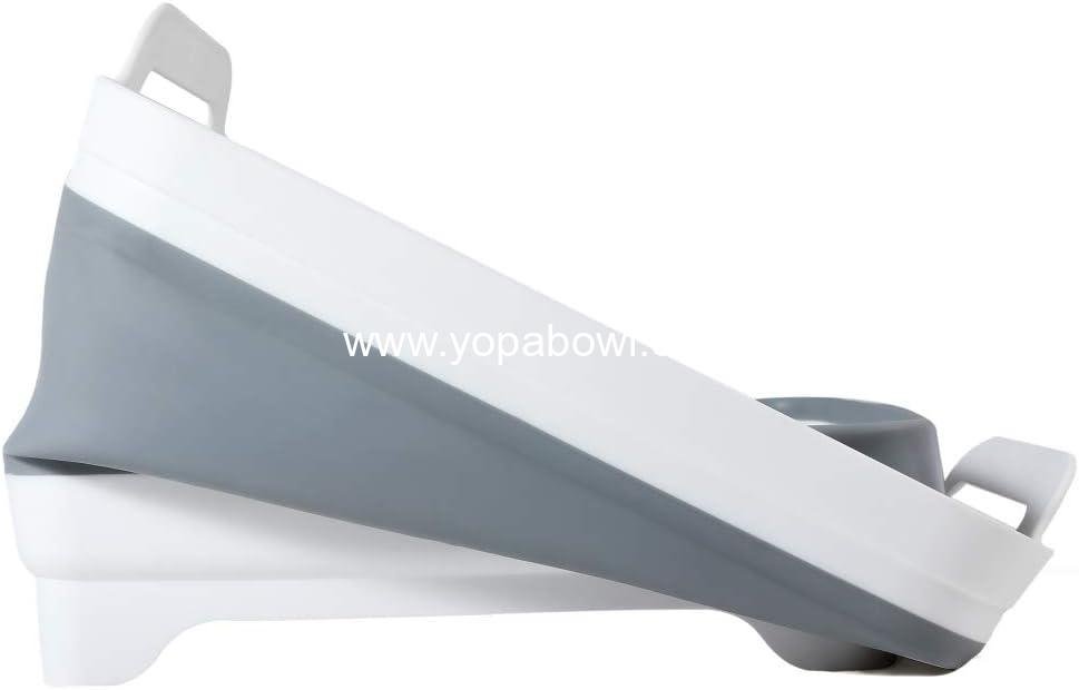 Wholesale 2.4 Gal (9L) Collapsible Dish Basin with Drain Plug - Space Saving Multiuse Foldable Sink Tub for Camping, Vegetable Washing, and Beverage Cooling - Factory