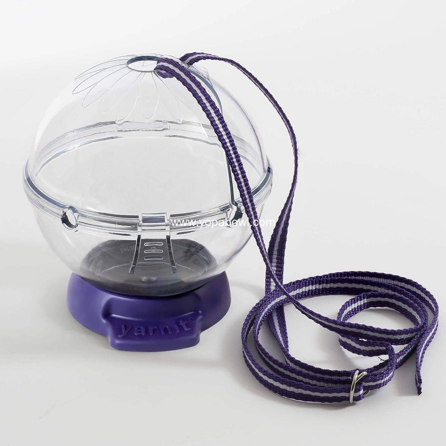 Wholesale Travel Yarn Holder for Knitting & Crochet - Prevents Tangles with Two Channels, Shoulder Strap, Non-Slip Base & Hidden Storage - Factory Wholesale Travel Yarn Holder for Knitting & Crochet - Prevents Tangles with Two Channels, Shoulder Strap, Non-Slip Base & Hidden Storage - Factory