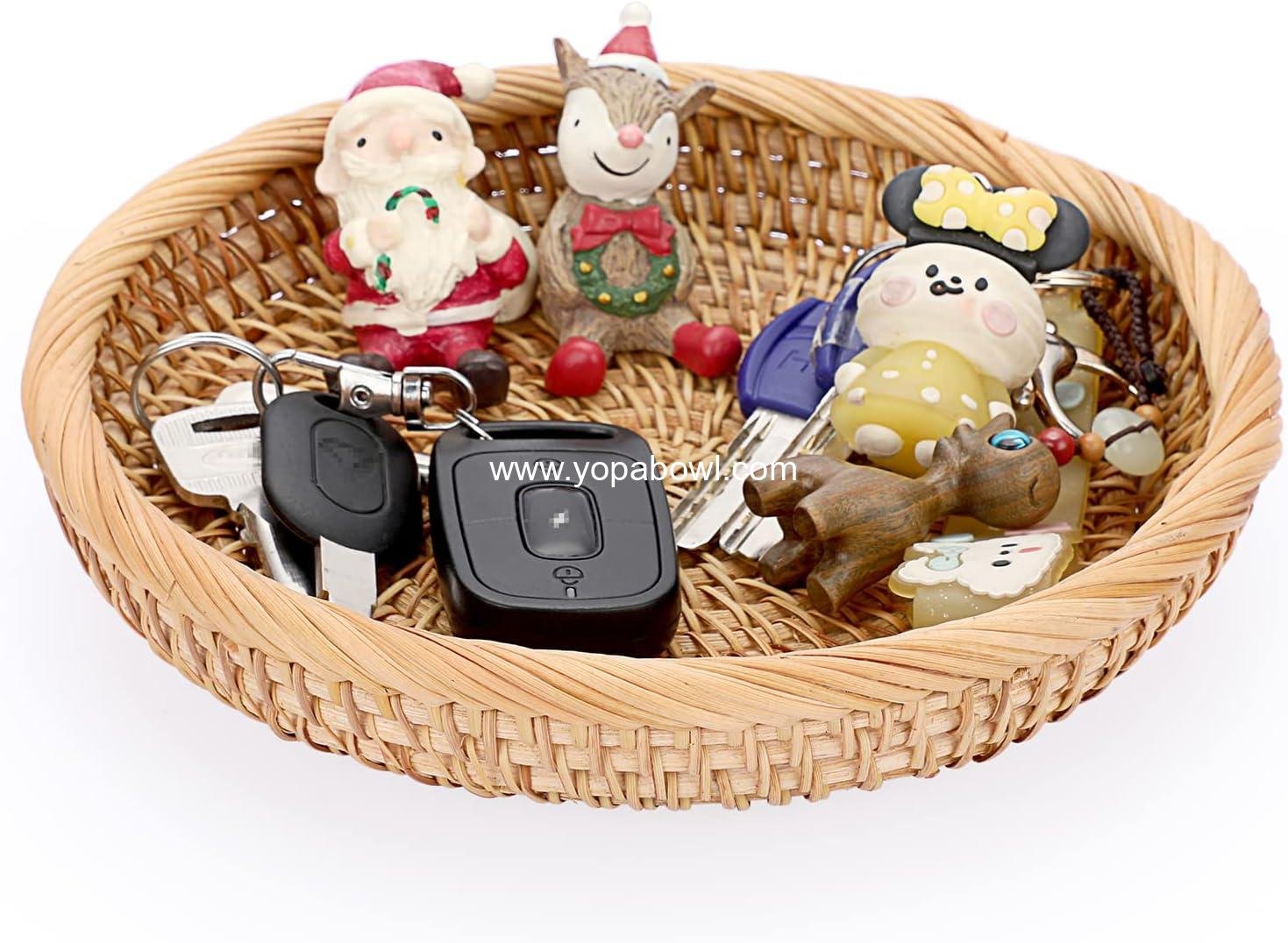 Wholesale Small Woven Wicker Basket - 7.6