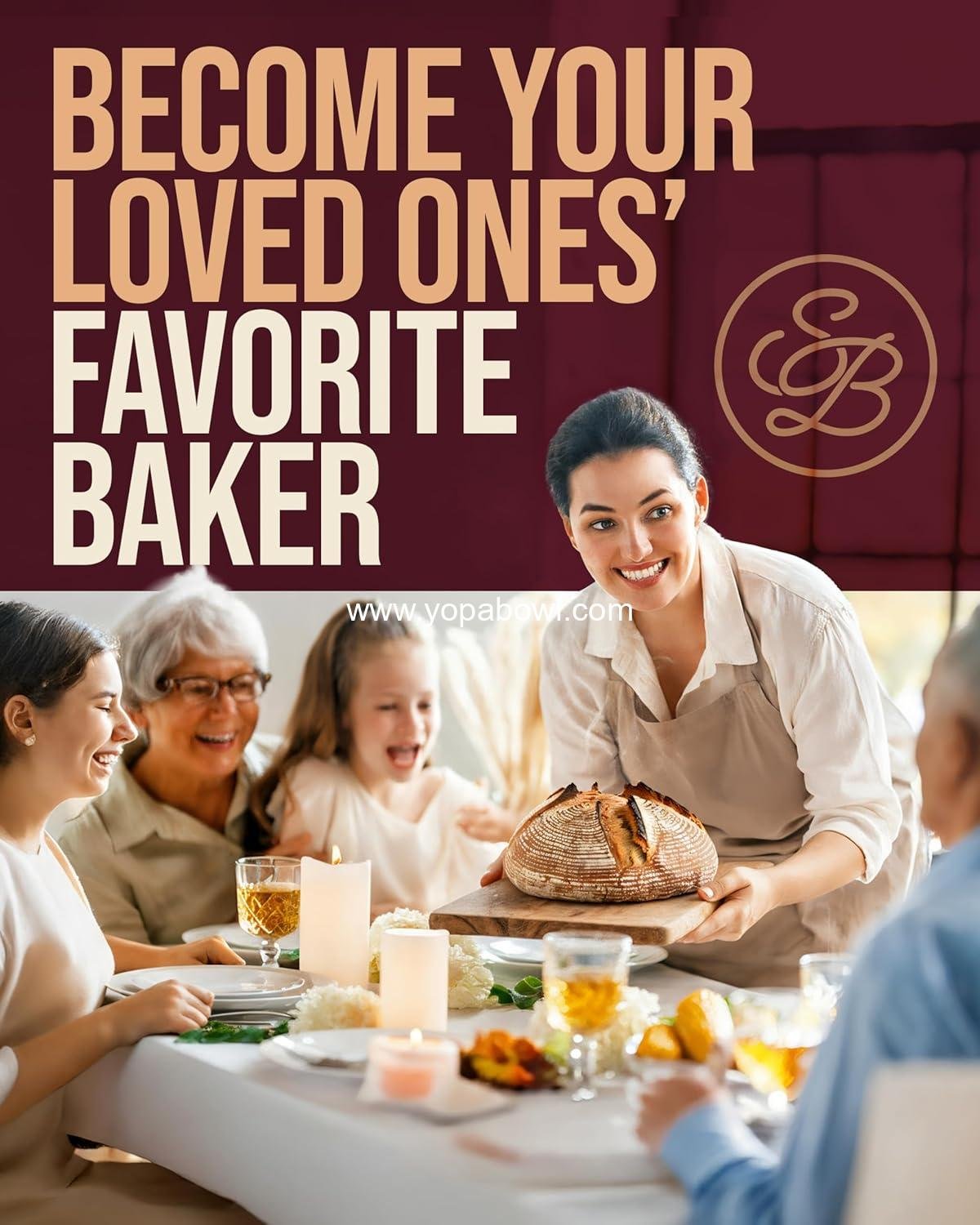 Wholesale Sourdough Bread Proofing Basket Set of 2, 9