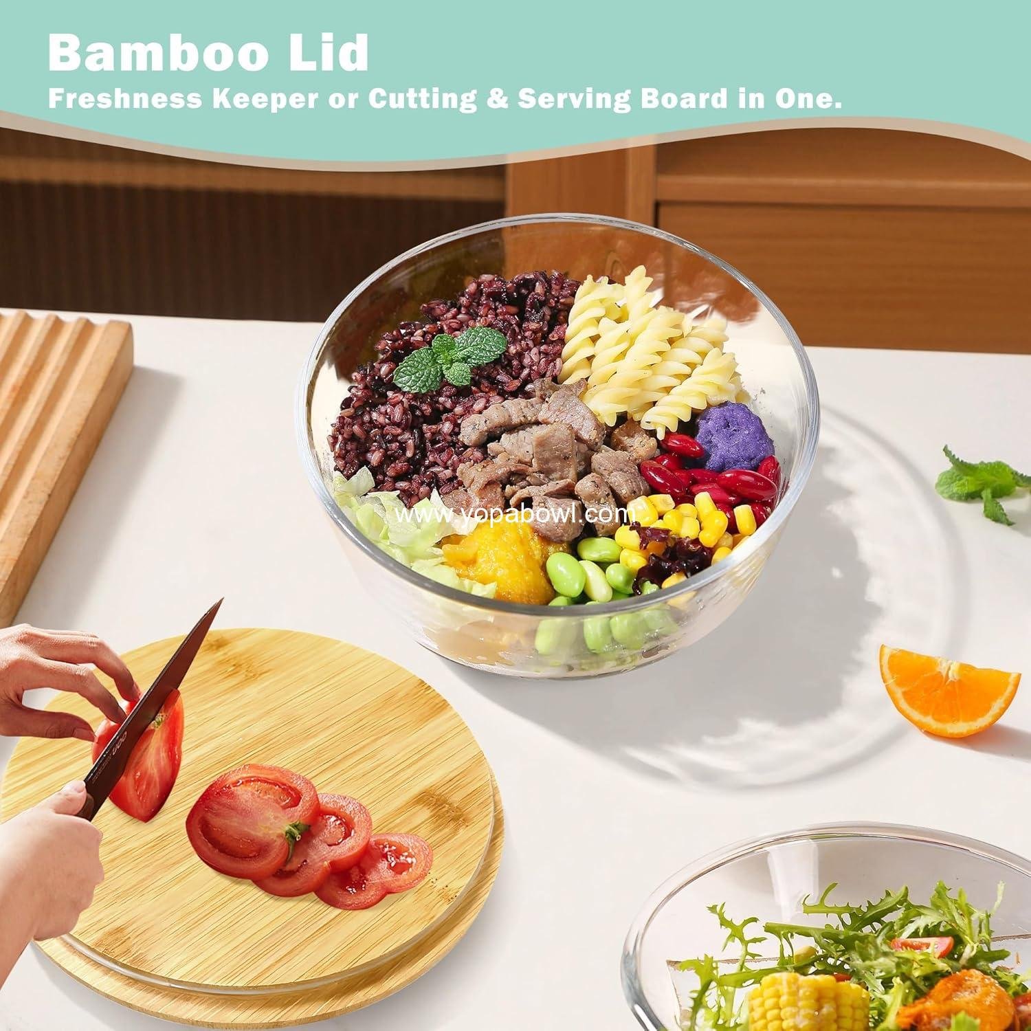 Wholesale Trifle Bowl with Lids, 135oz Glass Serving Bowl, BPA-Free Borosilicate for Salads & Fruits, Airtight Food Storage, Perfect for Layered Desserts & Holiday Parties - Factory Wholesale Trifle Bowl with Lids, 135oz Glass Serving Bowl, BPA-Free Borosilicate for Salads & Fruits, Airtight Food Storage, Perfect for Layered Desserts & Holiday Parties - Factory