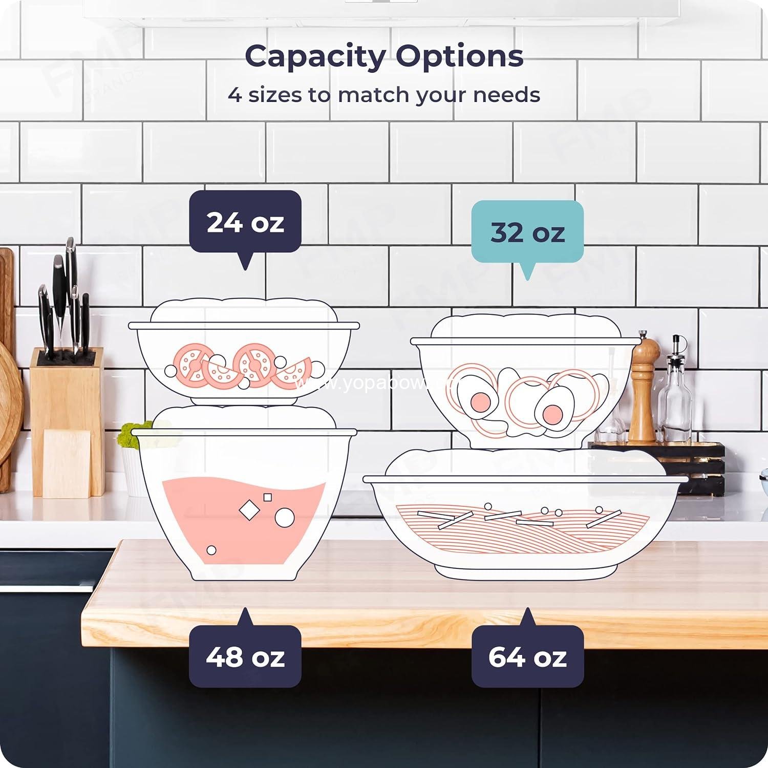 Wholesale 50 Pack 32 oz Disposable Clear Salad Bowls with Airtight Lids - Ideal for Lunch, Takeout, Party, Catering, Picnic Factory