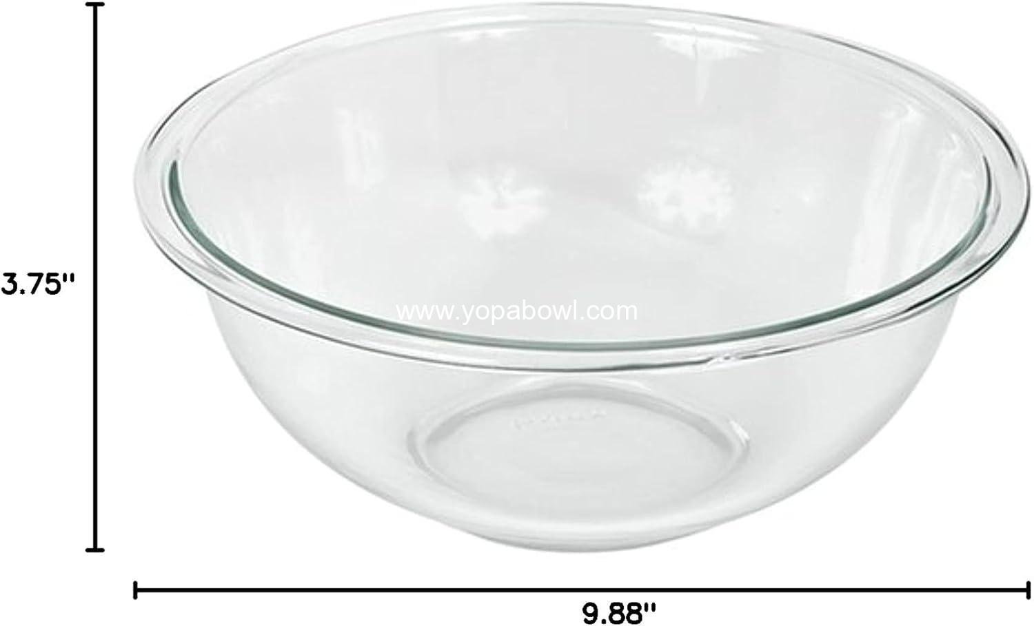 Wholesale 2.5qt Glass Mixing Bowl - Ideal for Baking and Cooking - Factory