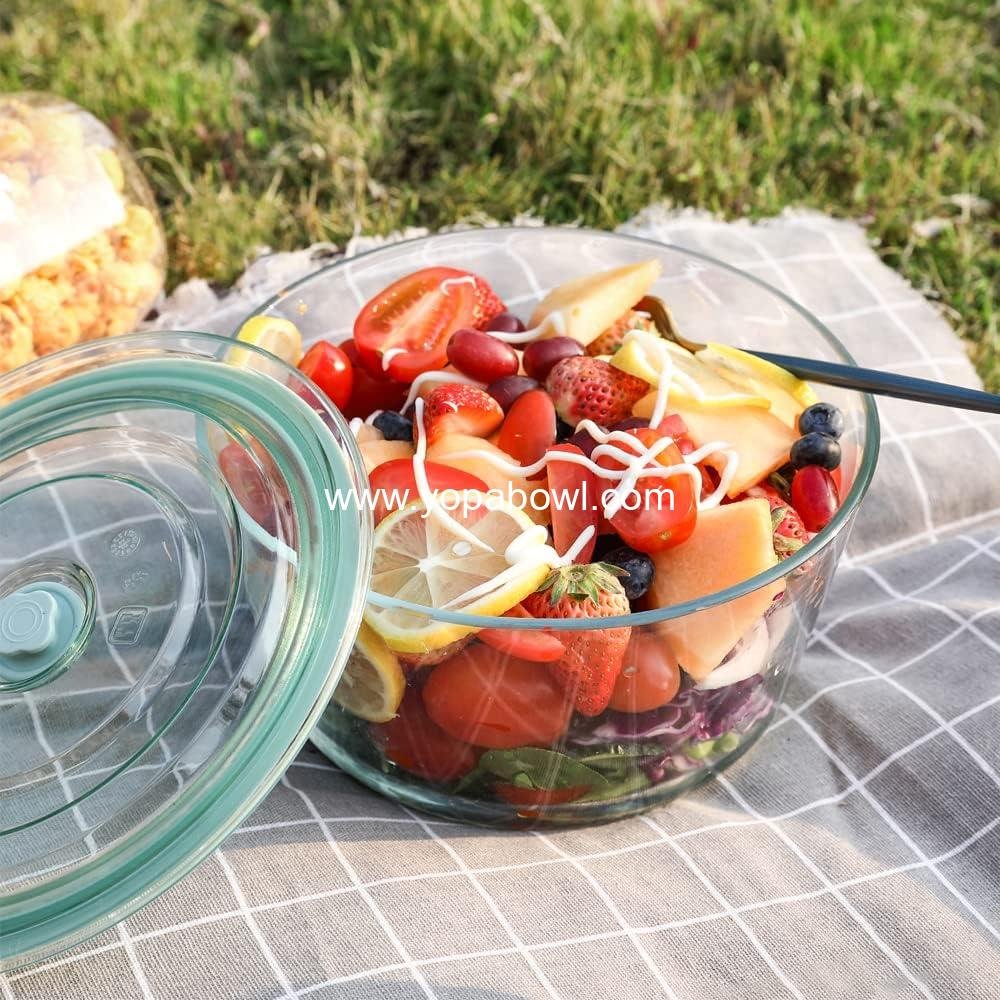 Wholesale 2-in-1 Trifle Bowl with Lid, Large Trifle Dish for Layered Desserts and Salads, 12-inch Size, Manufacturer