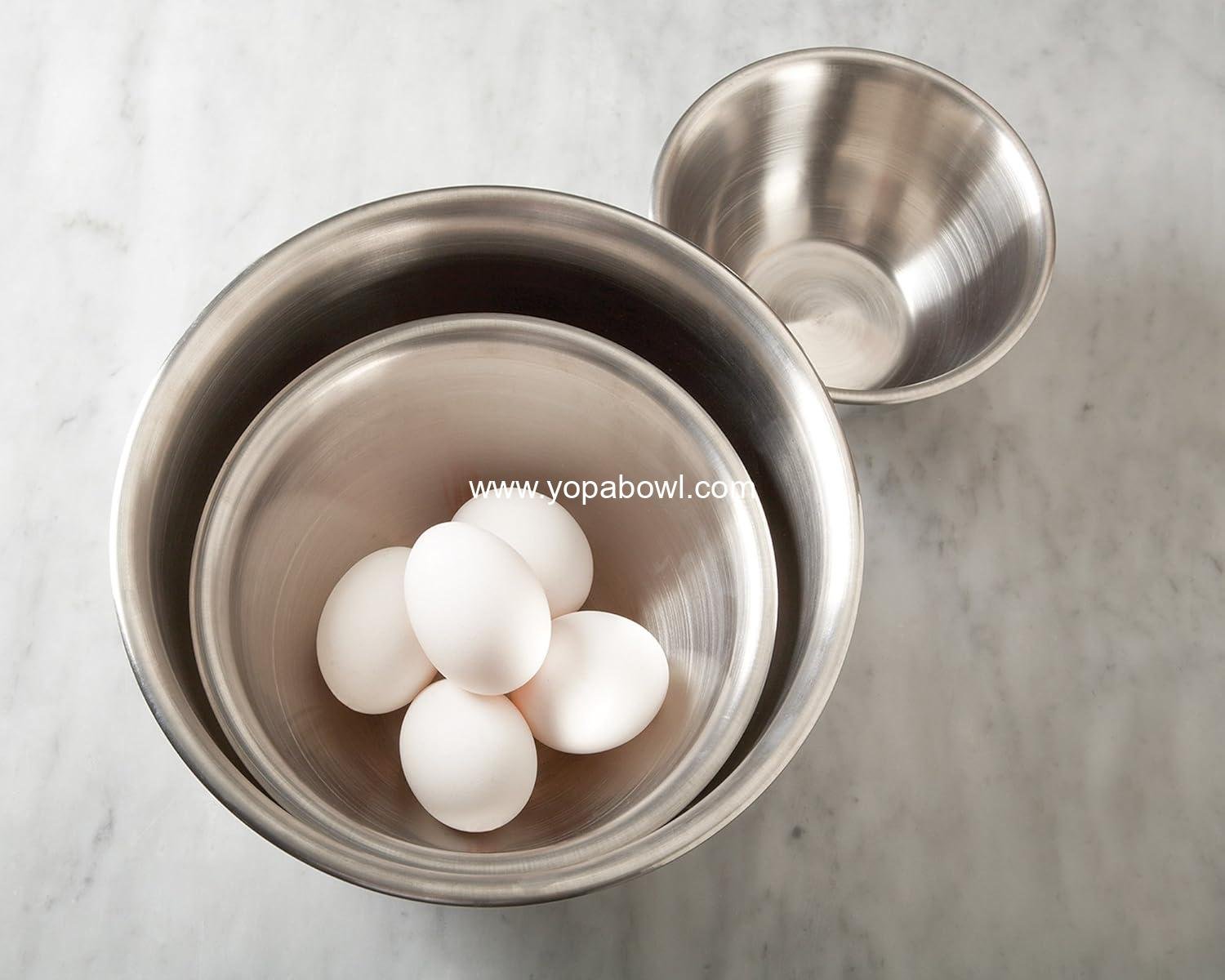 Wholesale Large Stainless Steel Mixing Bowl - 6.25 Quart, 11.75 x 5.5 Inches, Metallic Factory