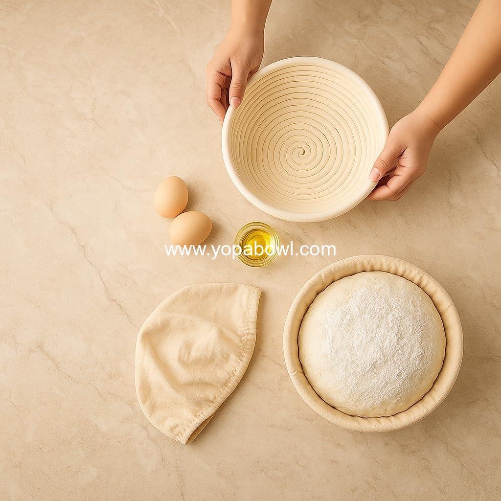 Wholesale Premium Round Bread Banneton Basket Set of 2 (9