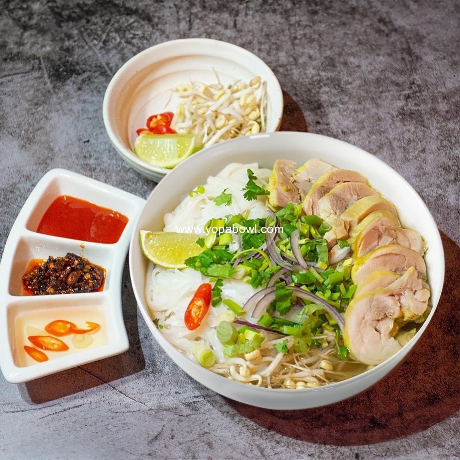 Wholesale 40 oz Large Soup Bowls Set of 4, 7-Inch Off-White Porcelain Pho Bowls - Manufacturer Wholesale 40 oz Large Soup Bowls Set of 4, 7-Inch Off-White Porcelain Pho Bowls - Manufacturer