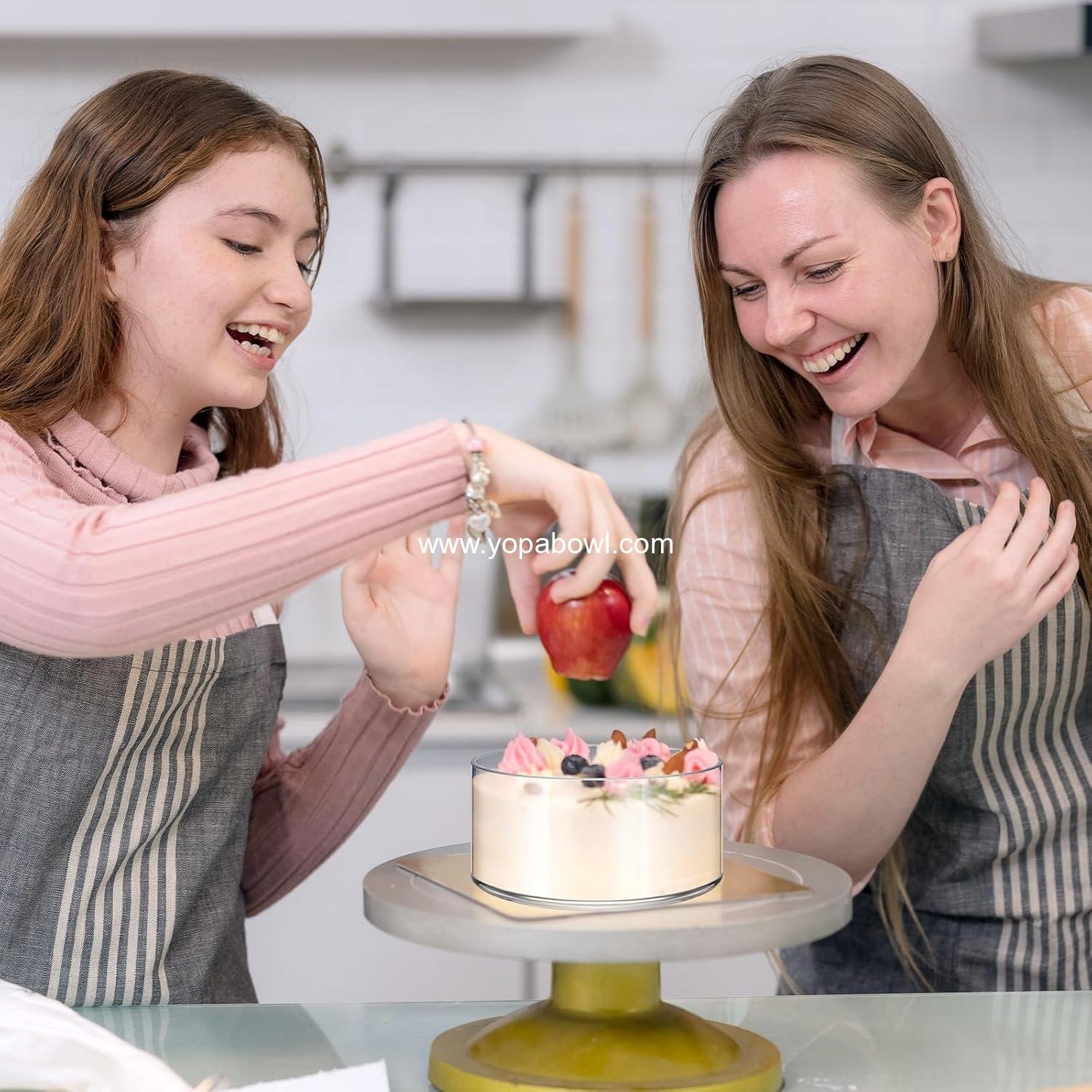 Wholesale 2 Pcs Large Glass Trifle Bowls 170oz & 100oz Clear Round Serving Containers for Salad, Fruit, Cakes, Dessert, and Ice Cream Display - Factory Wholesale 2 Pcs Large Glass Trifle Bowls 170oz & 100oz Clear Round Serving Containers for Salad, Fruit, Cakes, Dessert, and Ice Cream Display - Factory