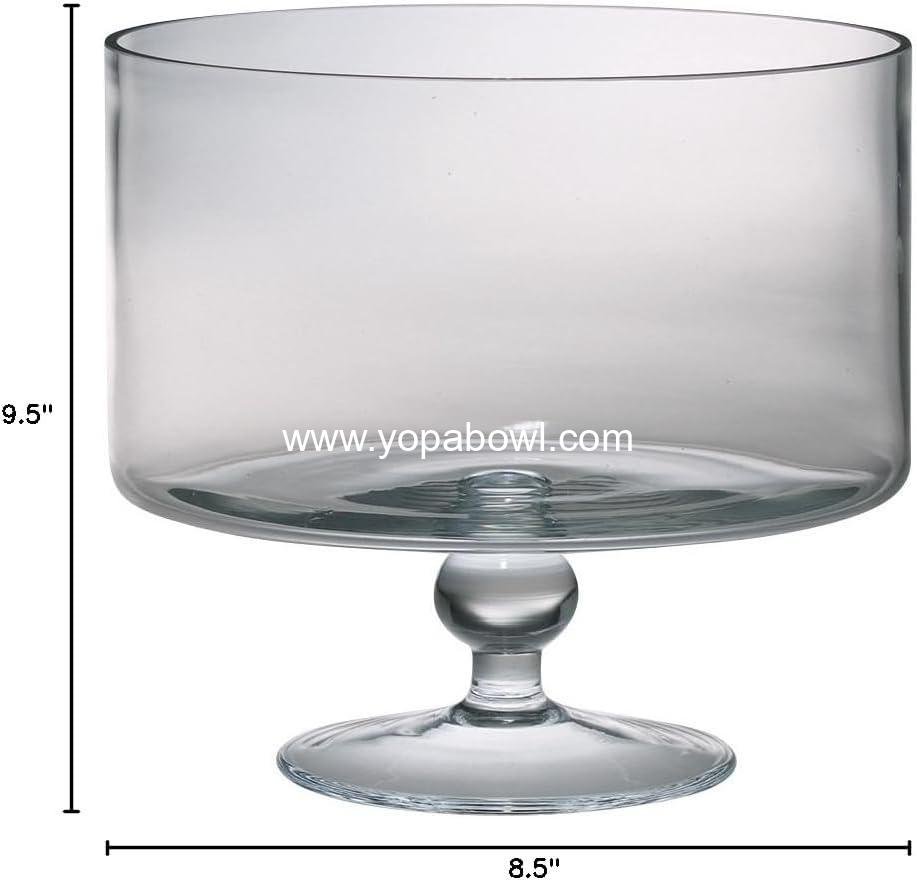 Wholesale Handmade Large Clear Trifle Bowl - Factory