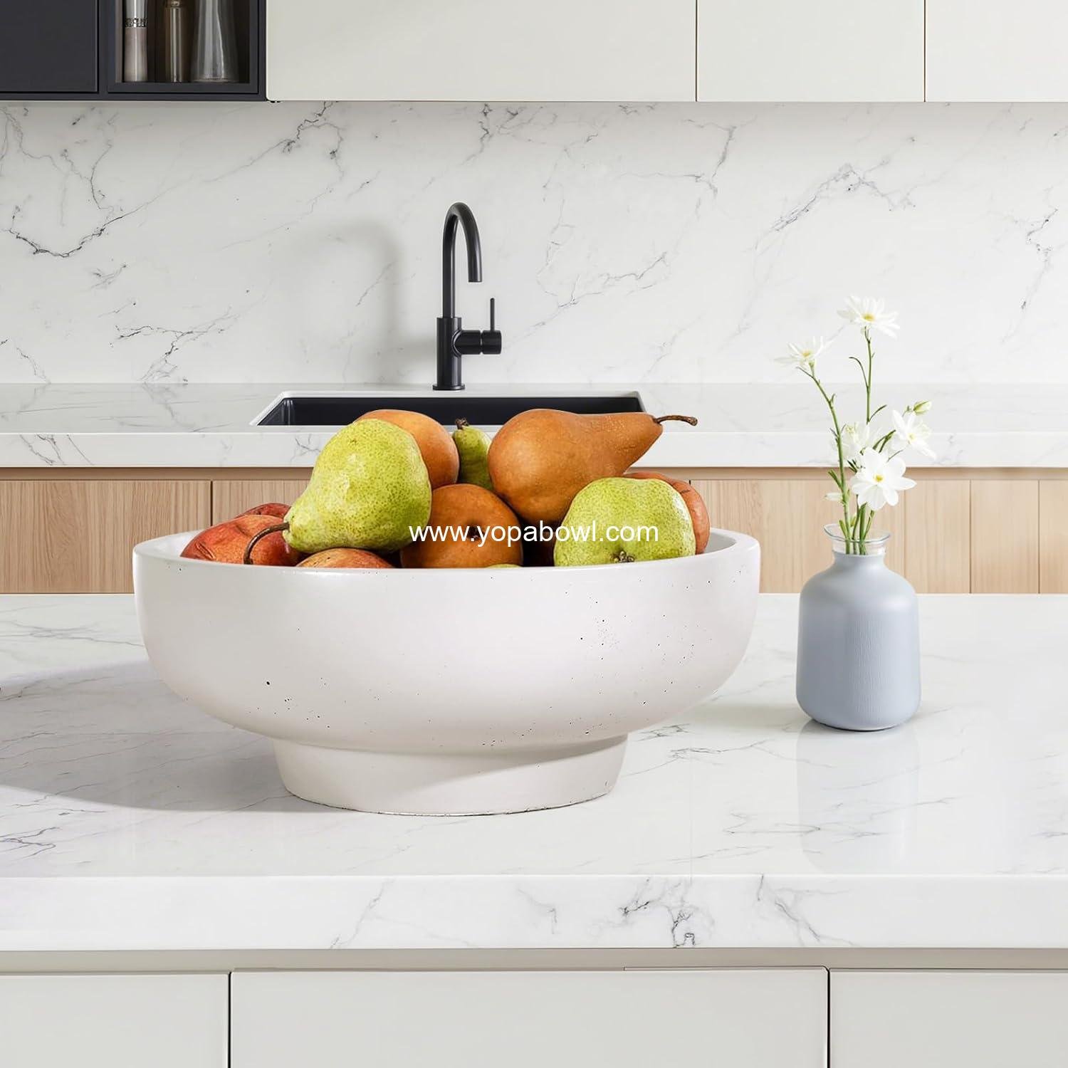 Wholesale Concrete Fruit Bowl - 10.65