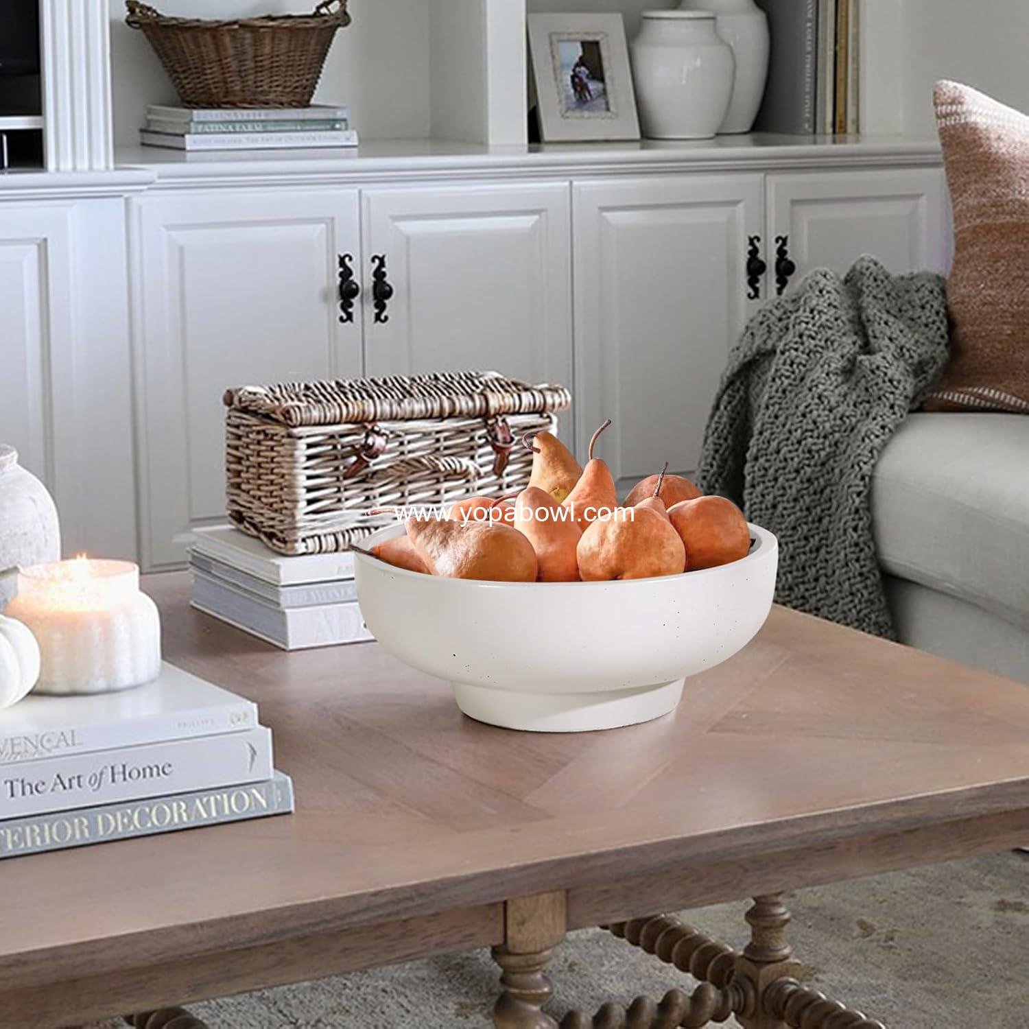 Wholesale Concrete Fruit Bowl - 10.65