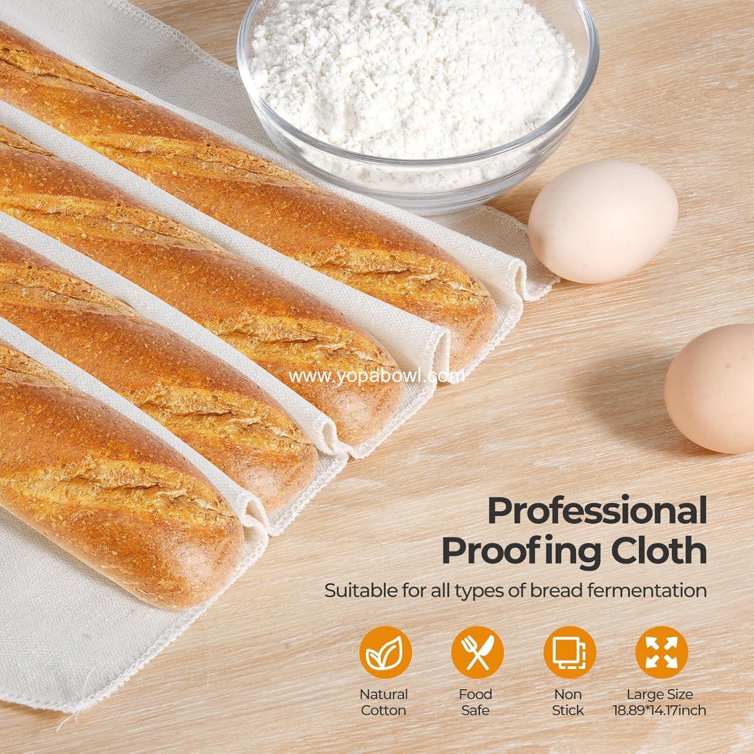 OEM Banneton Bread Proofing Basket Set, 9
