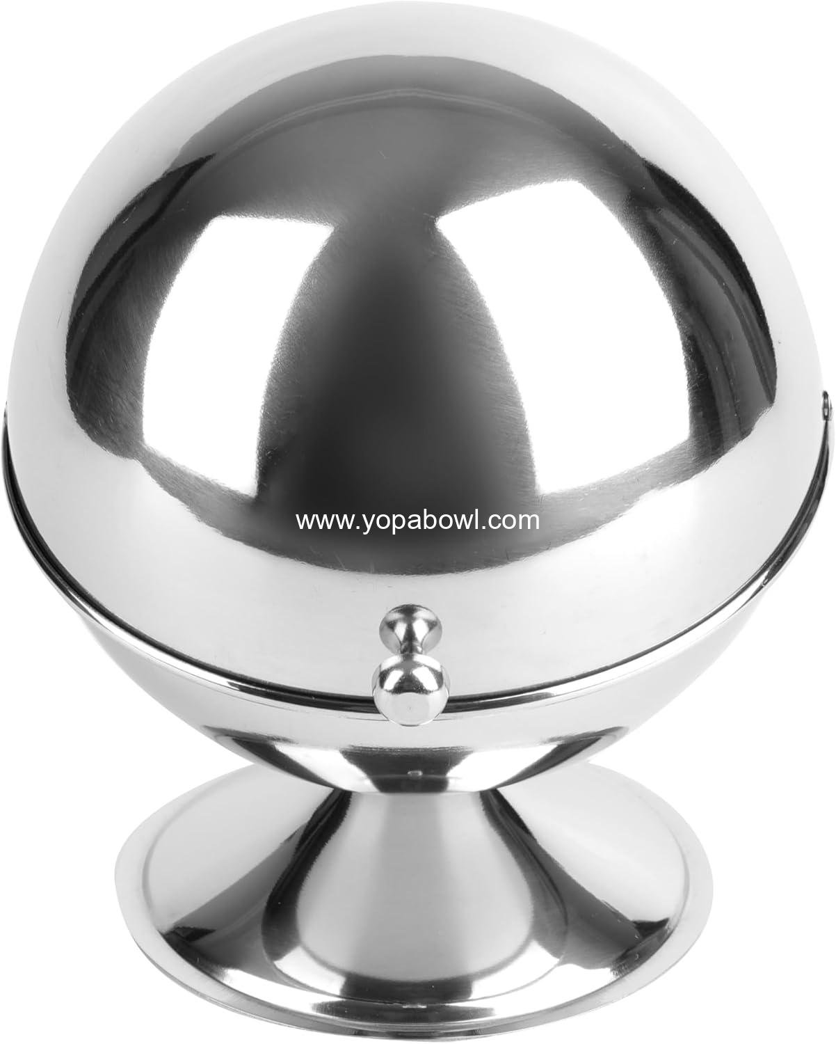 Wholesale Stainless Steel Sugar Bowl with Roll Top - 2 Pack Sugar Cube Holder, Candy Jar, Cookies and Mints Holder for Home Kitchen, Office, Parties Factory