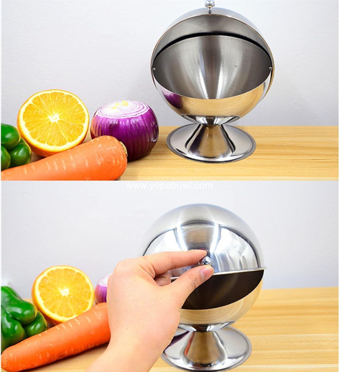 Wholesale Stainless Steel Sugar Bowl with Roll Top - 2 Pack Sugar Cube Holder, Candy Jar, Cookies and Mints Holder for Home Kitchen, Office, Parties Factory