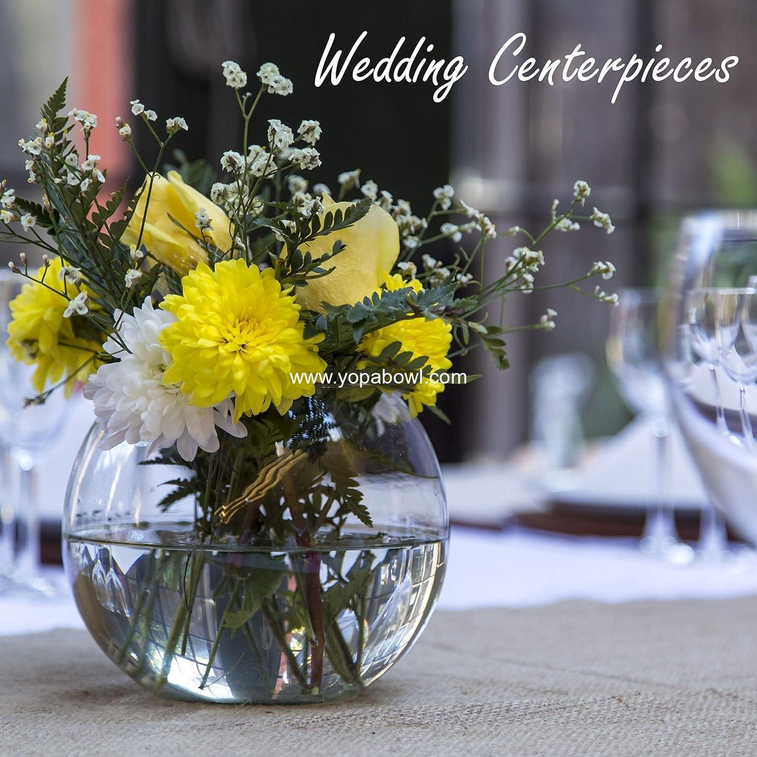 Wholesale Round Glass Bubble Bowl (H-6