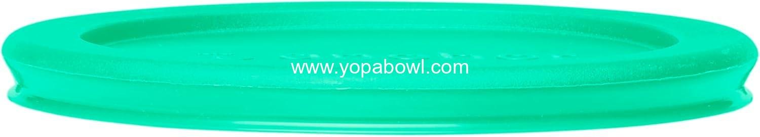 Wholesale 2 Cup Glass Storage Containers with Lids, Set of 4 Food Storage Containers with Mint SnugFit Lids, Manufacturer