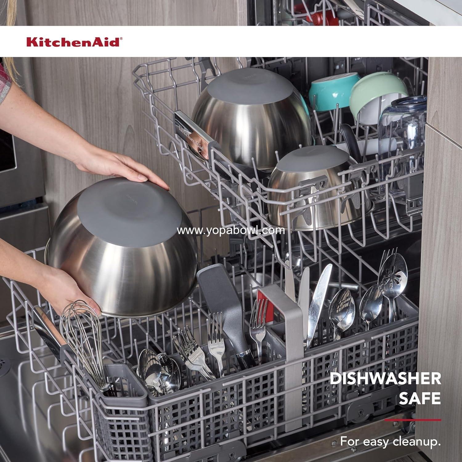 Wholesale Stainless Steel Mixing Bowls Set of 3 - Factory