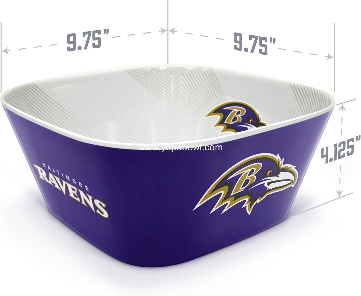 Wholesale NFL Large Party Bowl - 24-inch Serving Dish, Perfect for Game Day Celebrations, Factory