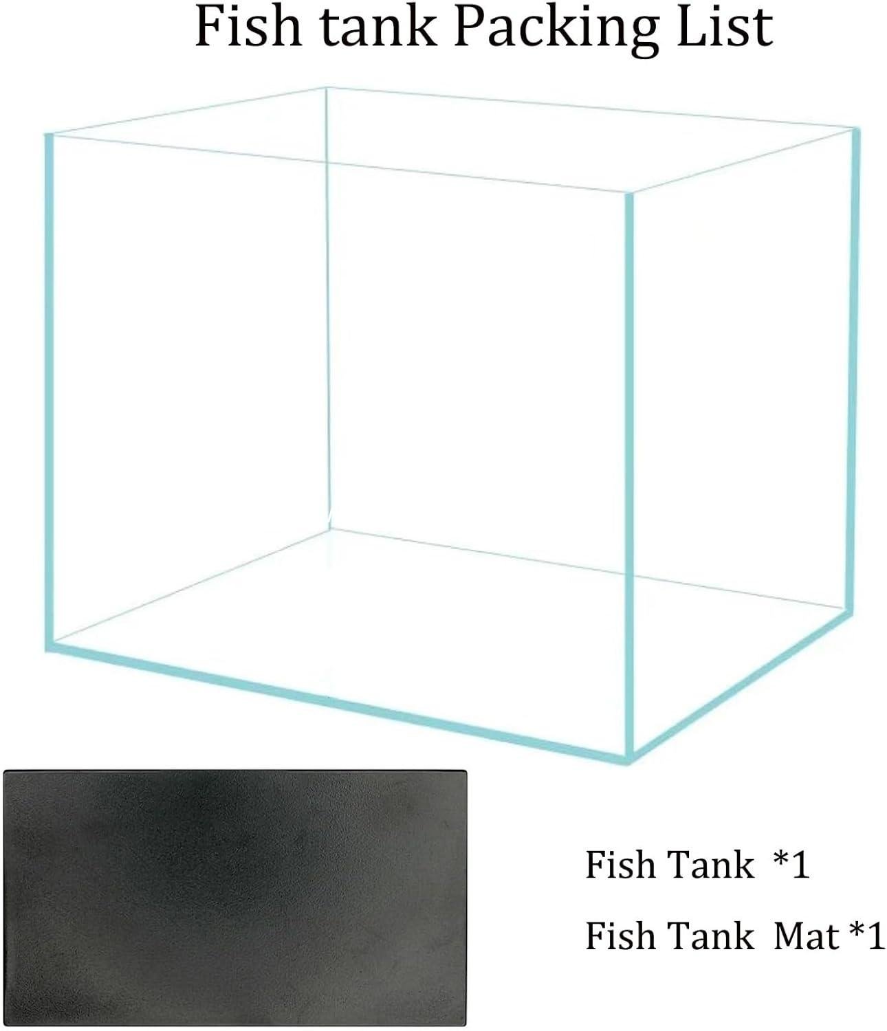 Wholesale 3 Gallon Glass Fish Tank - Easy to Maintain Small Aquarium for Betta, Goldfish, Snails, Shrimp, and Aquatic Plants Factory