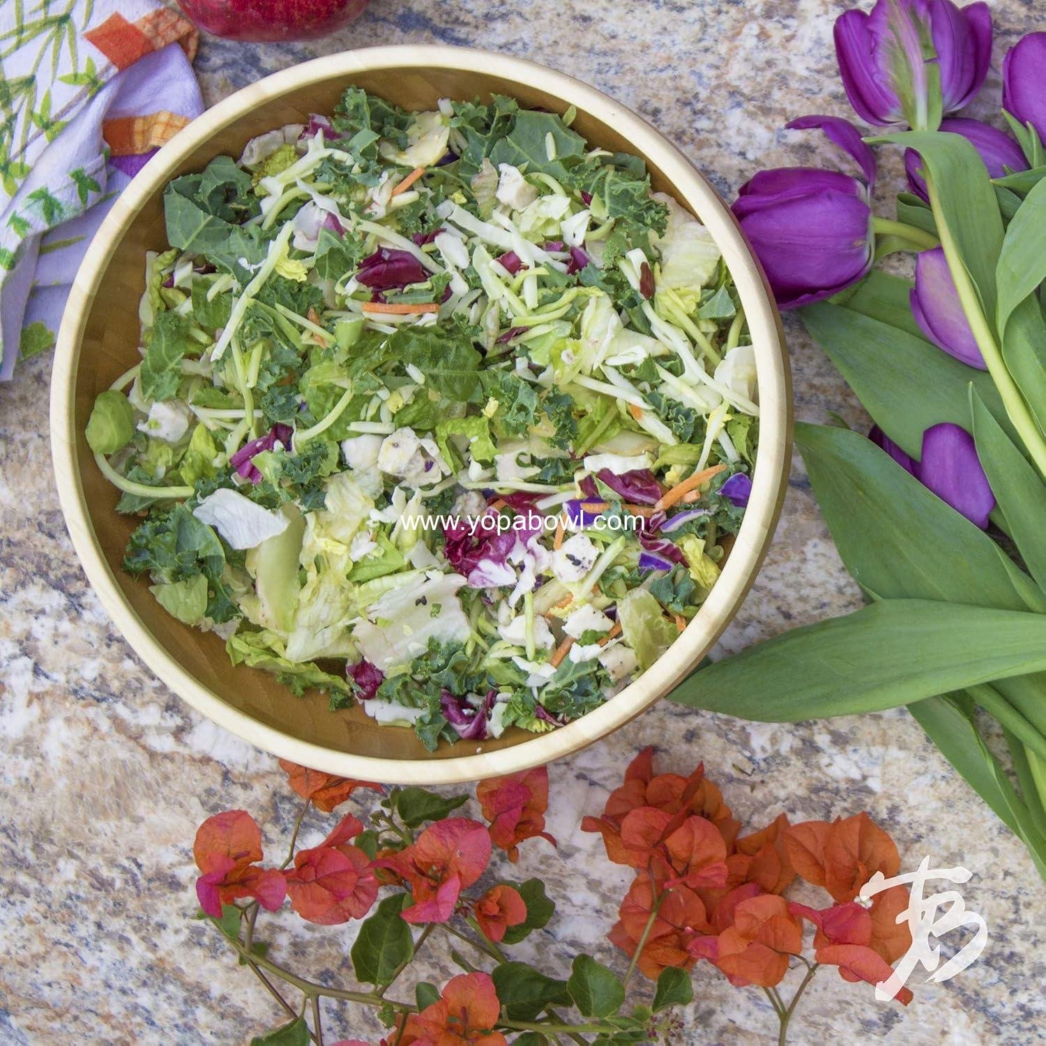 Wholesale Classic Bamboo Serving Bowl 10