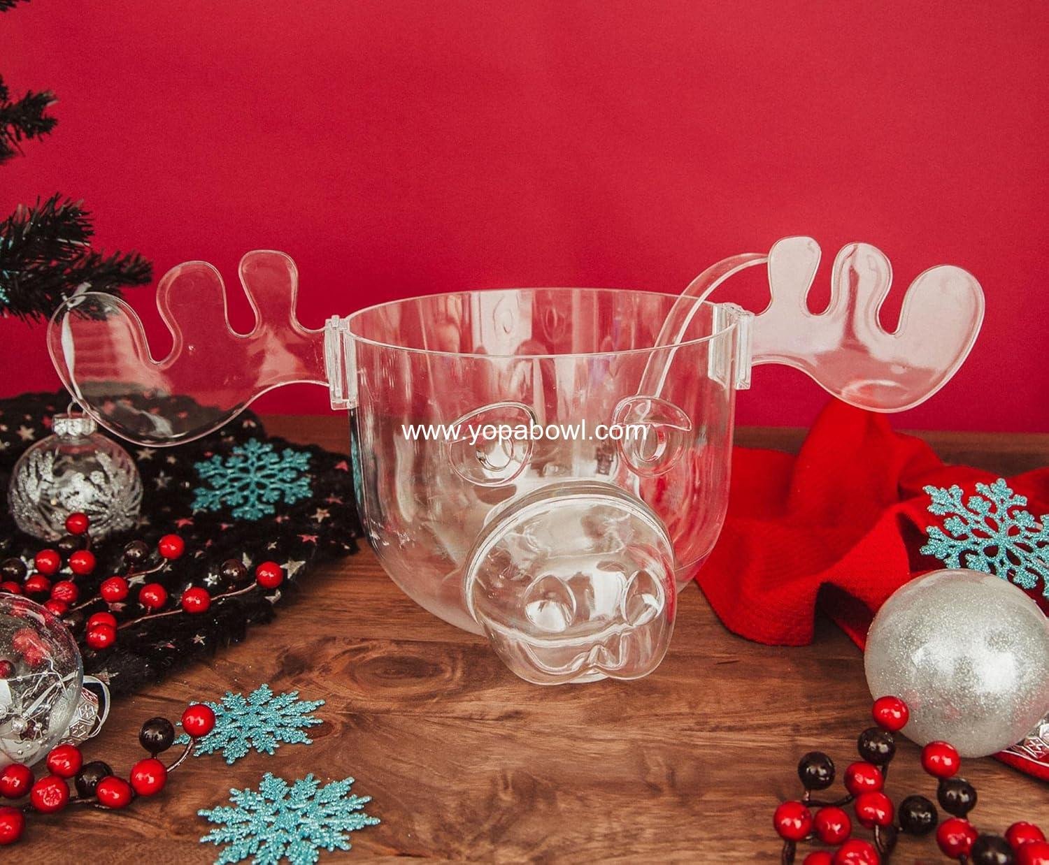 Wholesale Punch Bowl - Marty Moose Design, 12-Cup Capacity, Perfect for Parties and Celebrations - Factory Wholesale Punch Bowl - Marty Moose Design, 12-Cup Capacity, Perfect for Parties and Celebrations - Factory
