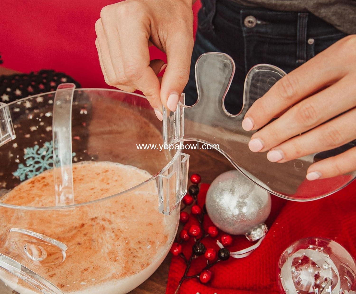 Wholesale Punch Bowl - Marty Moose Design, 12-Cup Capacity, Perfect for Parties and Celebrations - Factory Wholesale Punch Bowl - Marty Moose Design, 12-Cup Capacity, Perfect for Parties and Celebrations - Factory