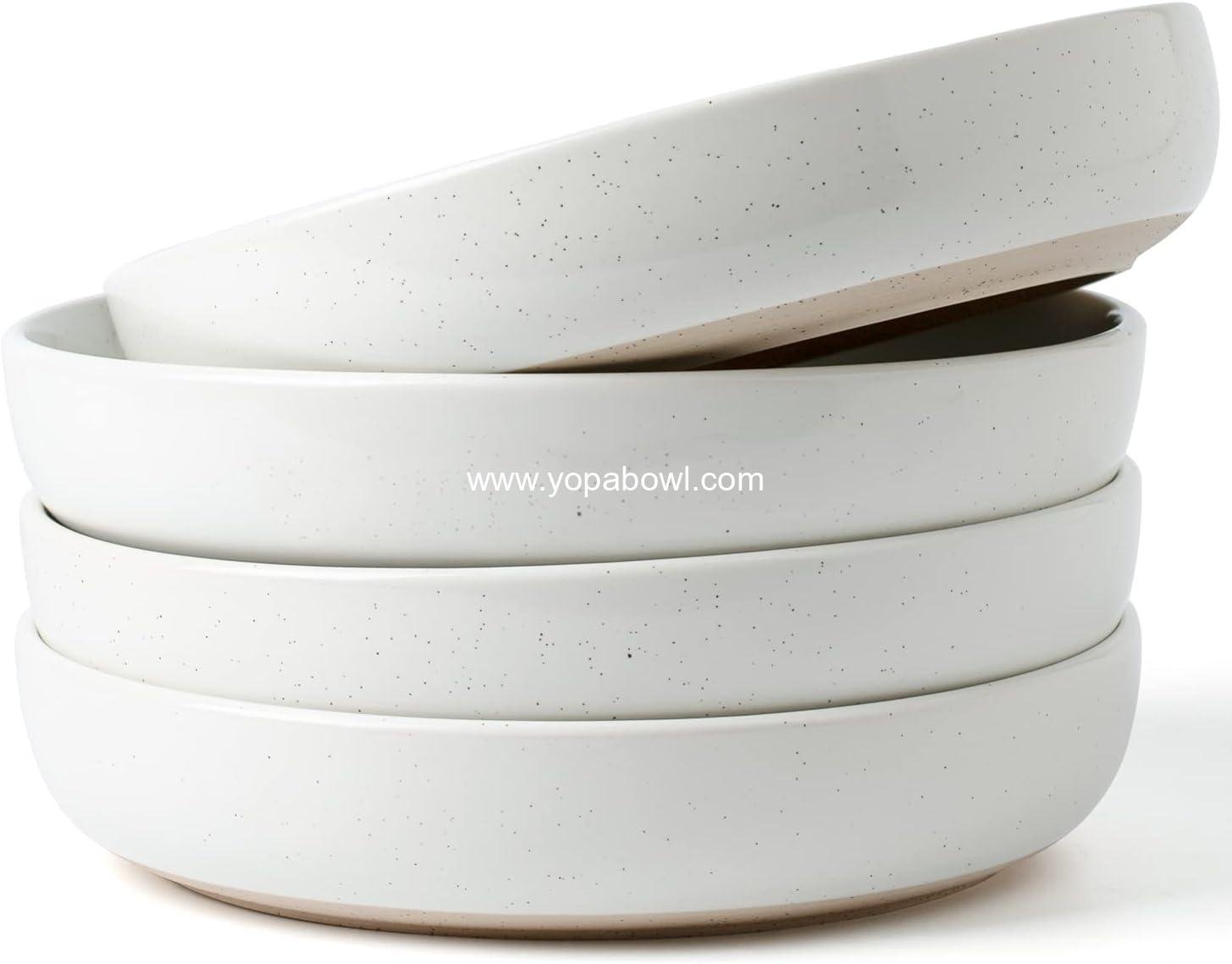 OEM 33 oz Pasta and Salad Bowl Set of 4 - Perfect for Housewarming, Thanksgiving, Christmas, White - Wholesale Factory OEM 33 oz Pasta and Salad Bowl Set of 4 - Perfect for Housewarming, Thanksgiving, Christmas, White - Wholesale Factory