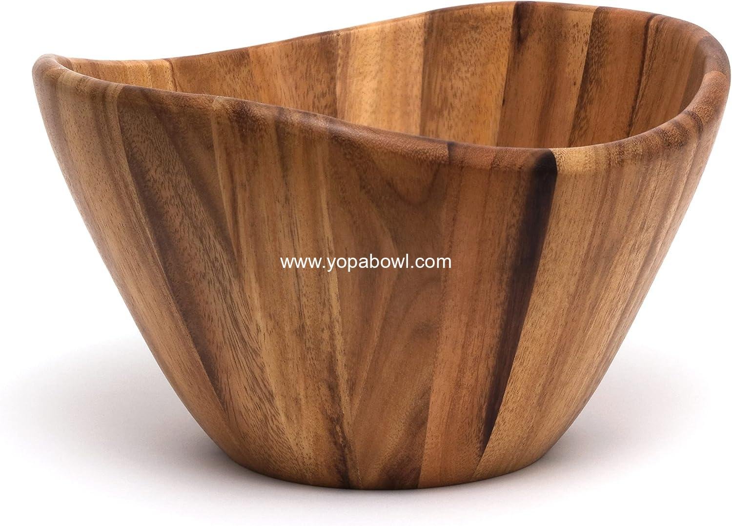 Wholesale Acacia Wave Bowl 12