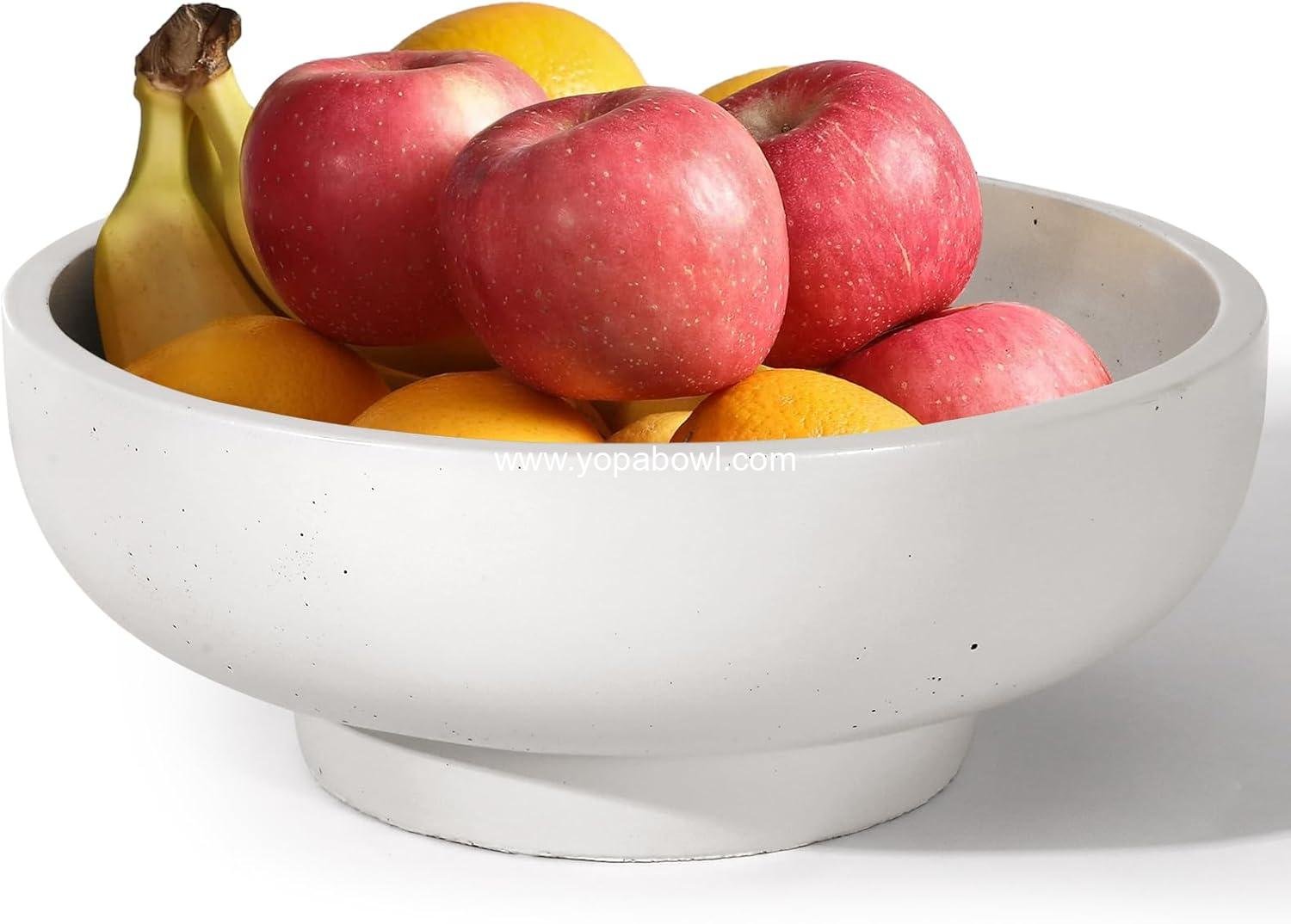 Wholesale Concrete Fruit Bowl - 10.65
